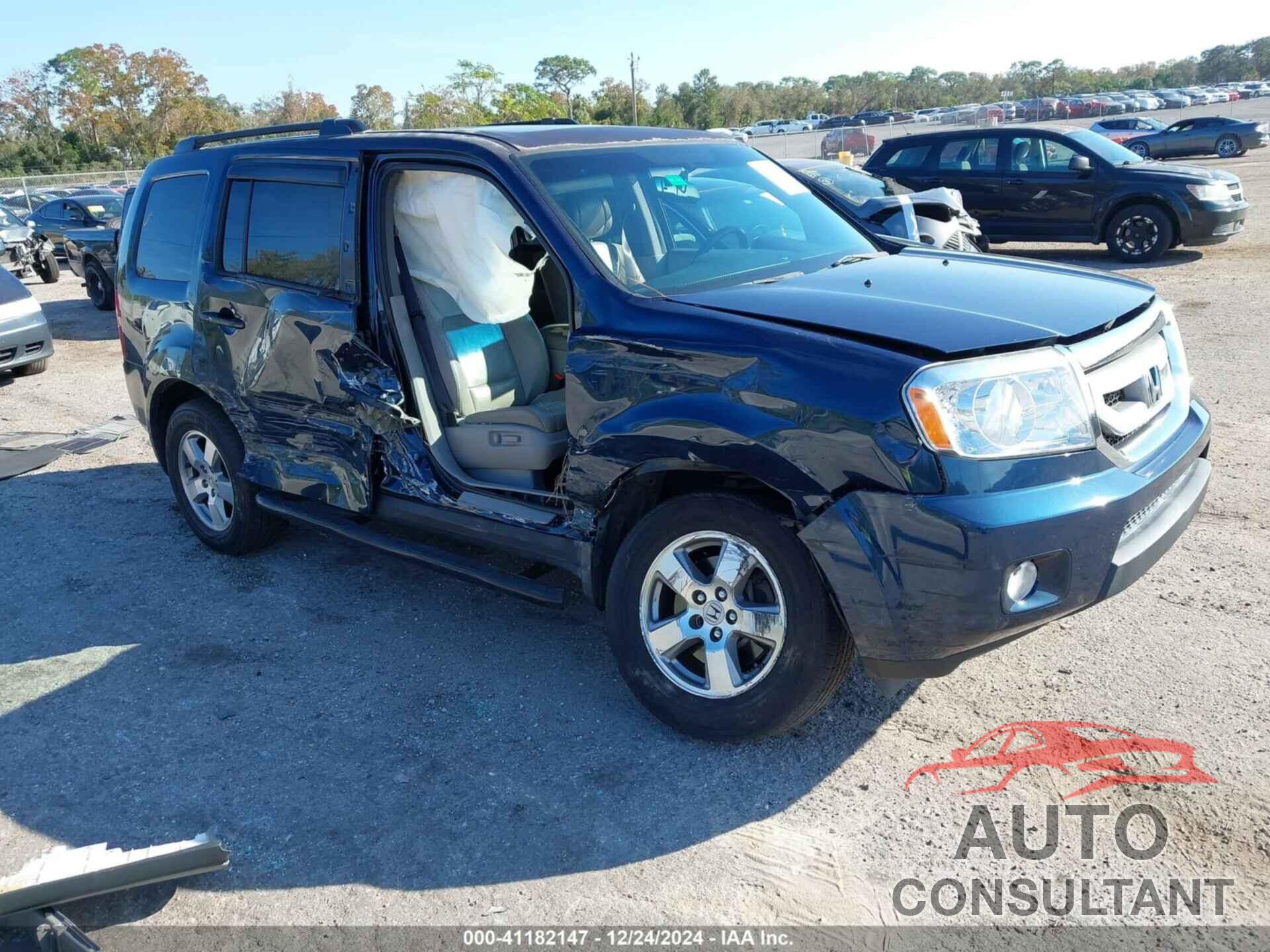 HONDA PILOT 2011 - 5FNYF3H61BB014151