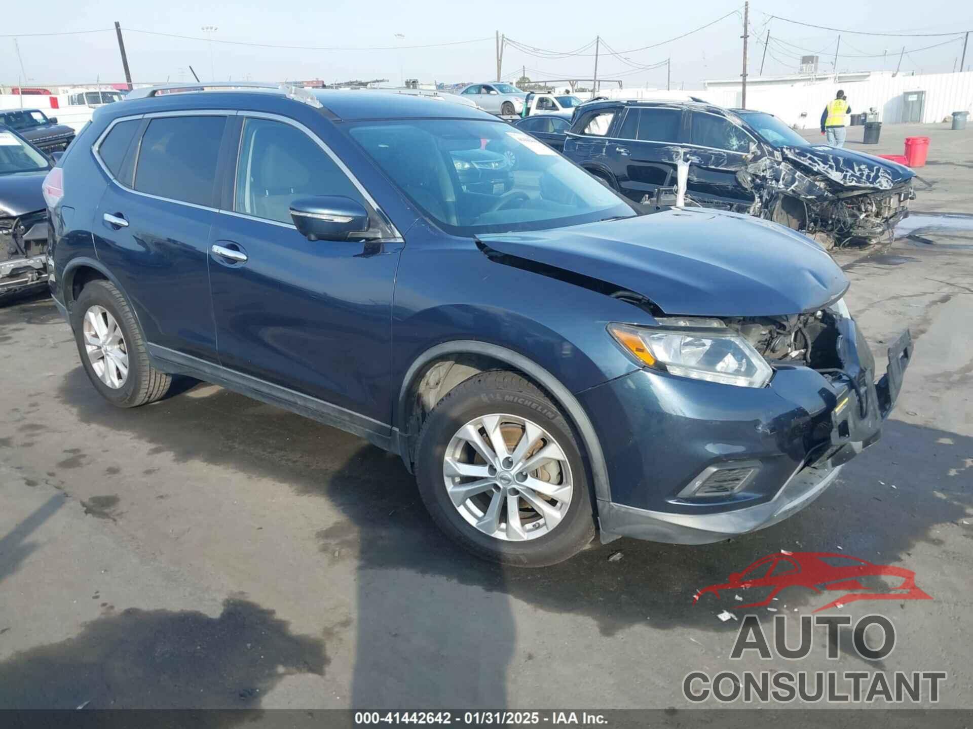 NISSAN ROGUE 2015 - KNMAT2MT5FP572449