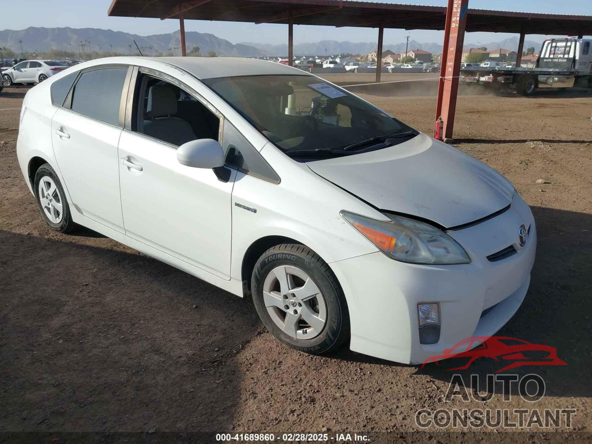 TOYOTA PRIUS 2010 - JTDKN3DU9A0102763