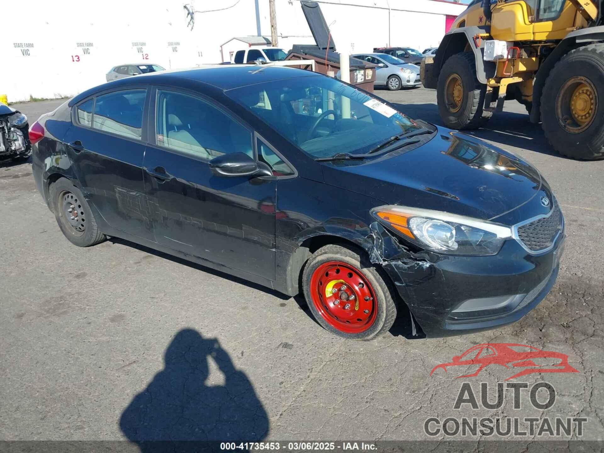 KIA FORTE 2016 - KNAFK4A62G5481409
