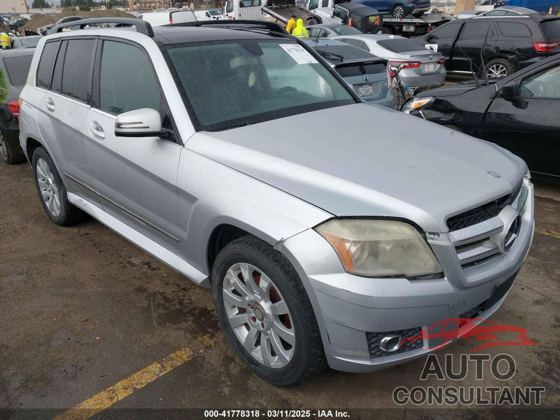 MERCEDES-BENZ GLK 350 2010 - WDCGG5GB6AF491388