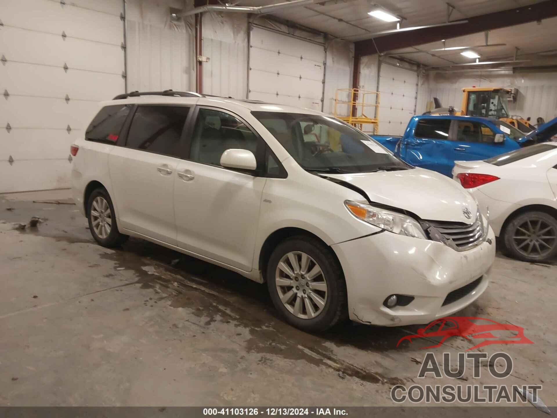 TOYOTA SIENNA 2017 - 5TDDZ3DC6HS175987