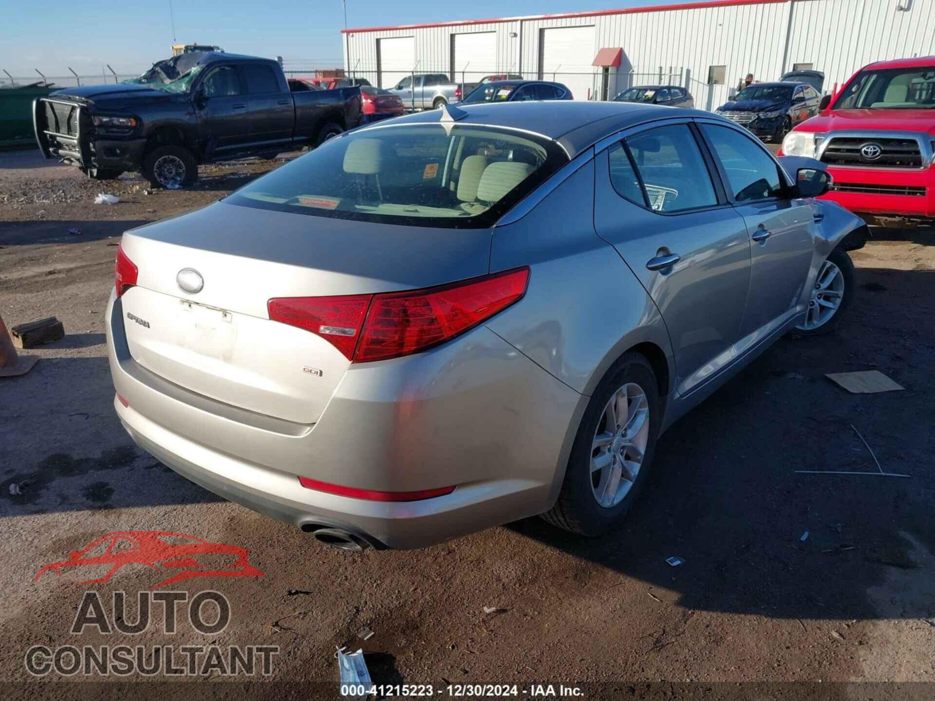 KIA OPTIMA 2013 - KNAGM4A7XD5411773