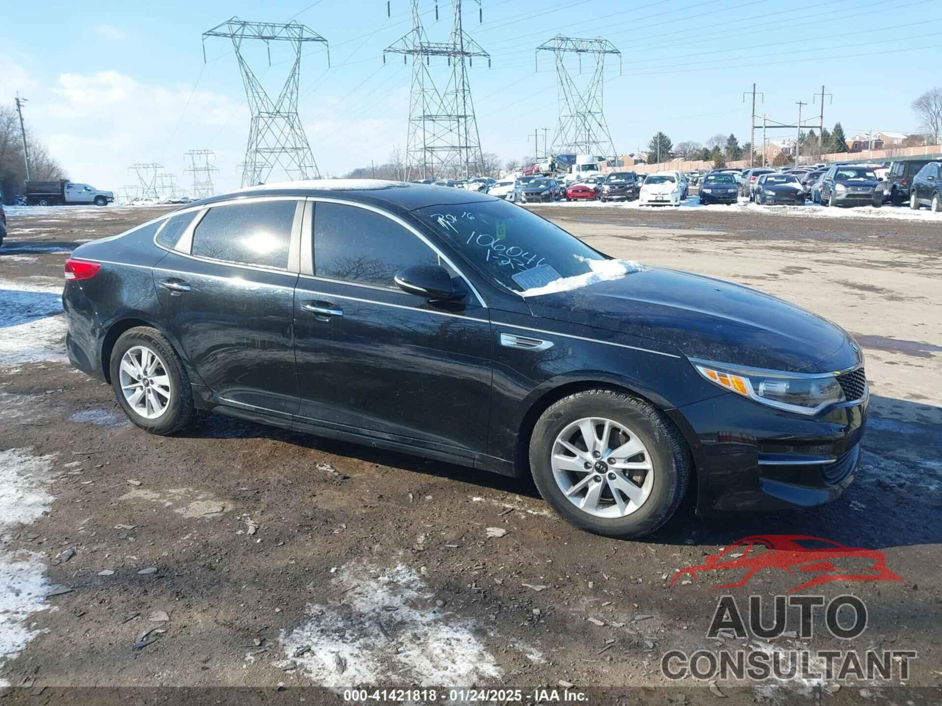 KIA OPTIMA 2016 - 5XXGT4L3XGG106046