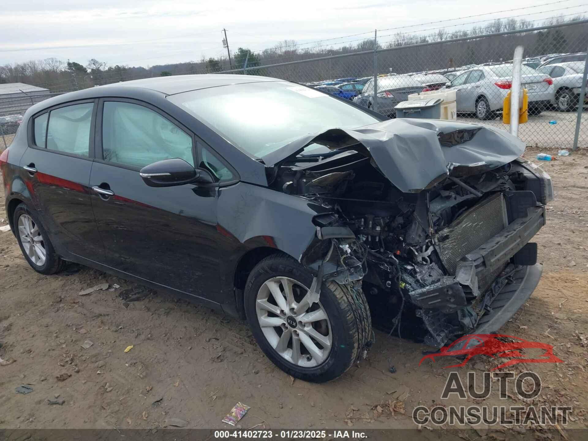 KIA FORTE 2017 - KNAFK5A87H5719506