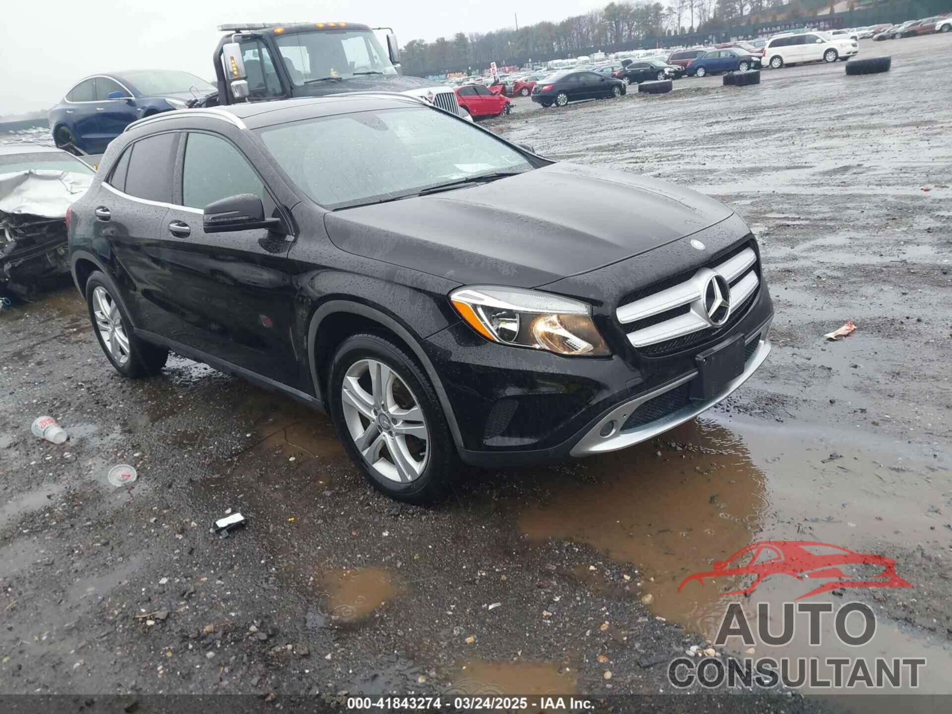 MERCEDES-BENZ GLA 250 2016 - WDCTG4GB3GJ211909