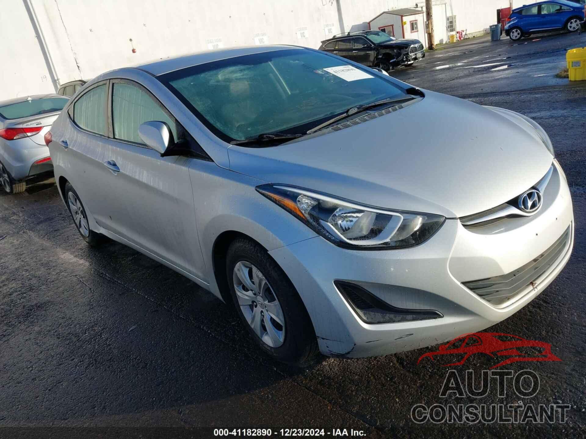 HYUNDAI ELANTRA 2016 - 5NPDH4AE7GH715477