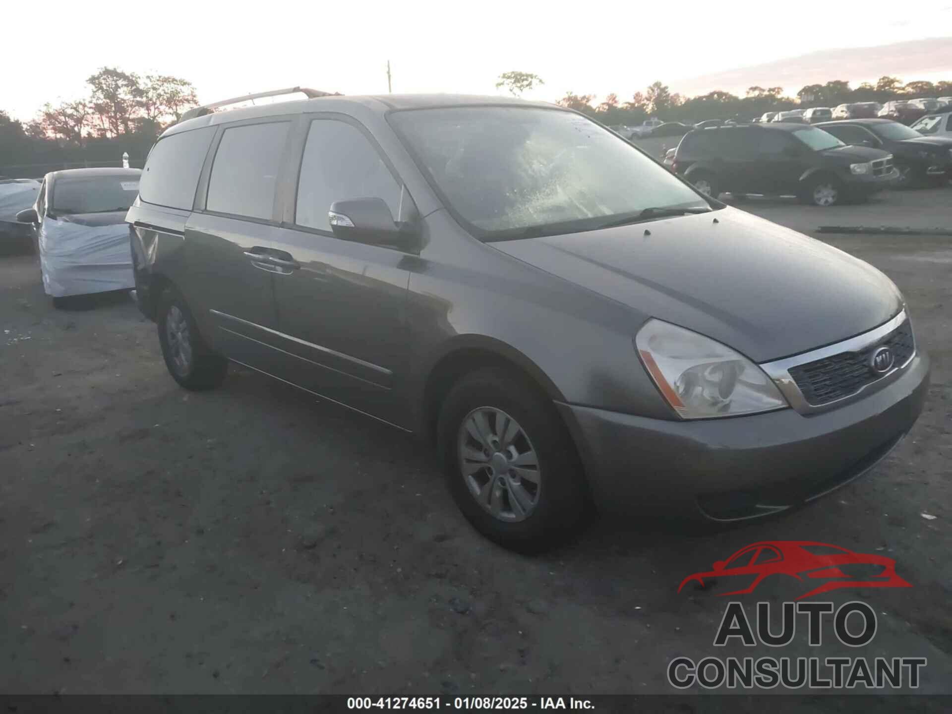 KIA SEDONA 2012 - KNDMG4C74C6433450
