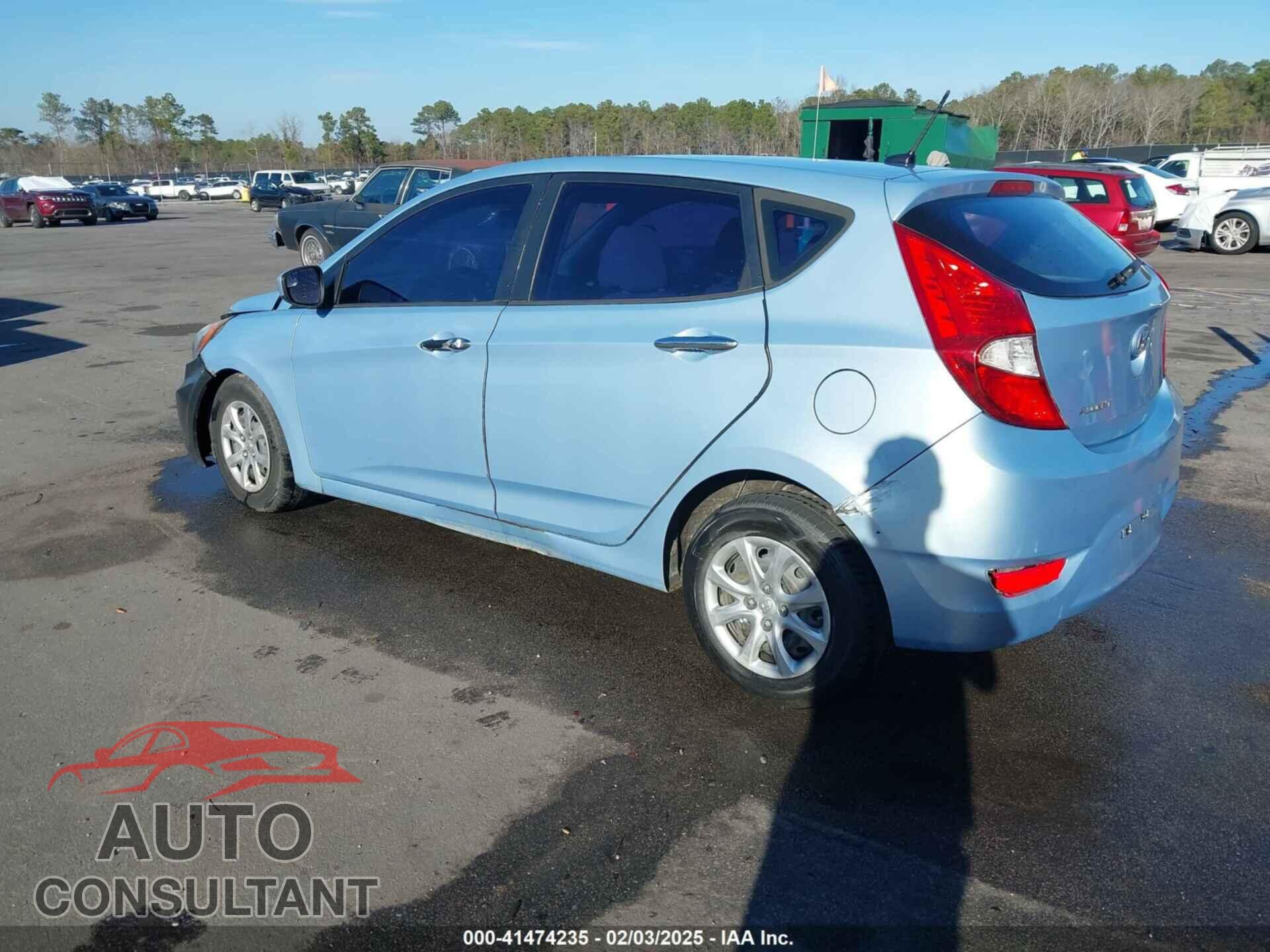 HYUNDAI ACCENT 2014 - KMHCT5AE3EU147985
