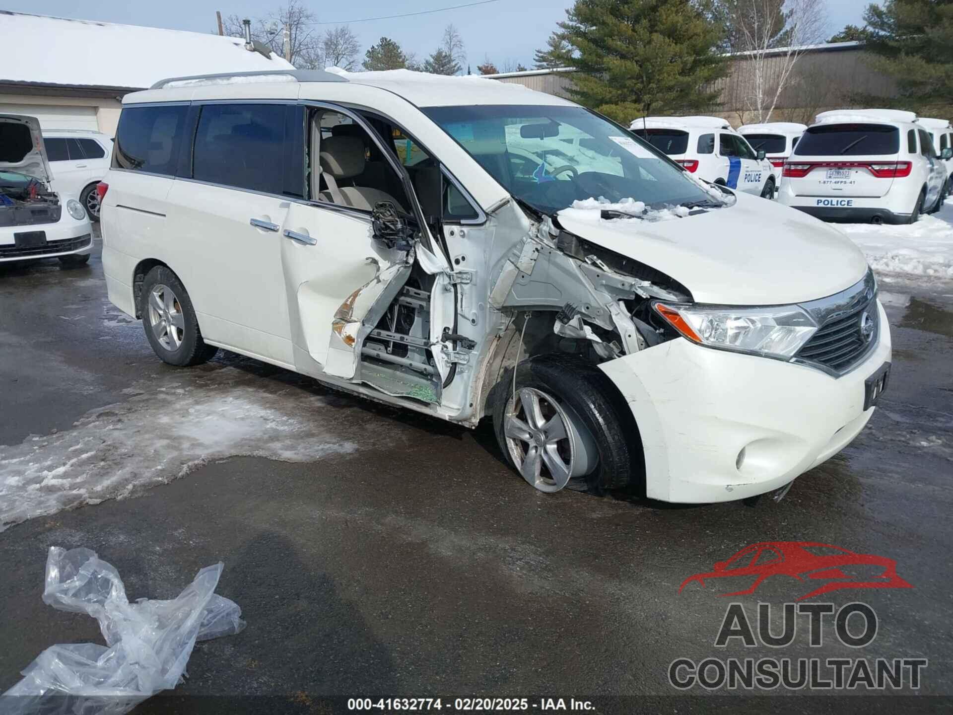 NISSAN QUEST 2017 - JN8AE2KP5H9169079