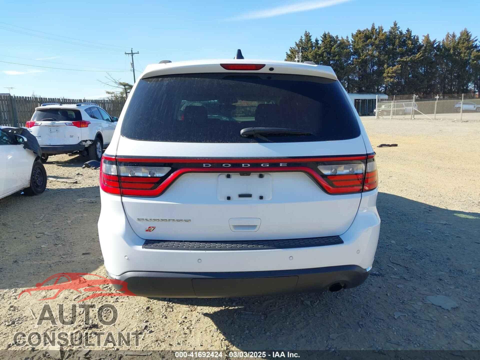 DODGE DURANGO 2018 - 1C4RDJAG2JC329778
