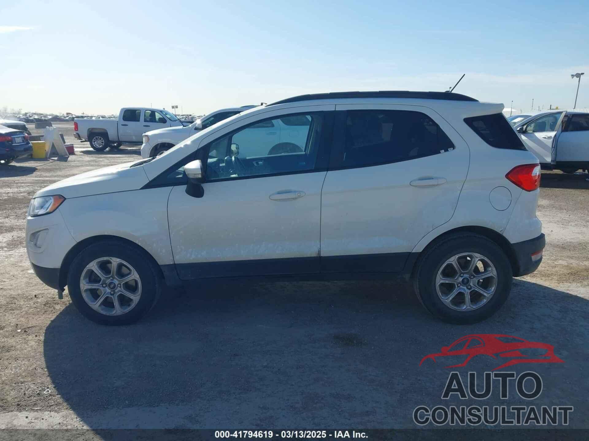 FORD ECOSPORT 2019 - MAJ3S2GE7KC277675