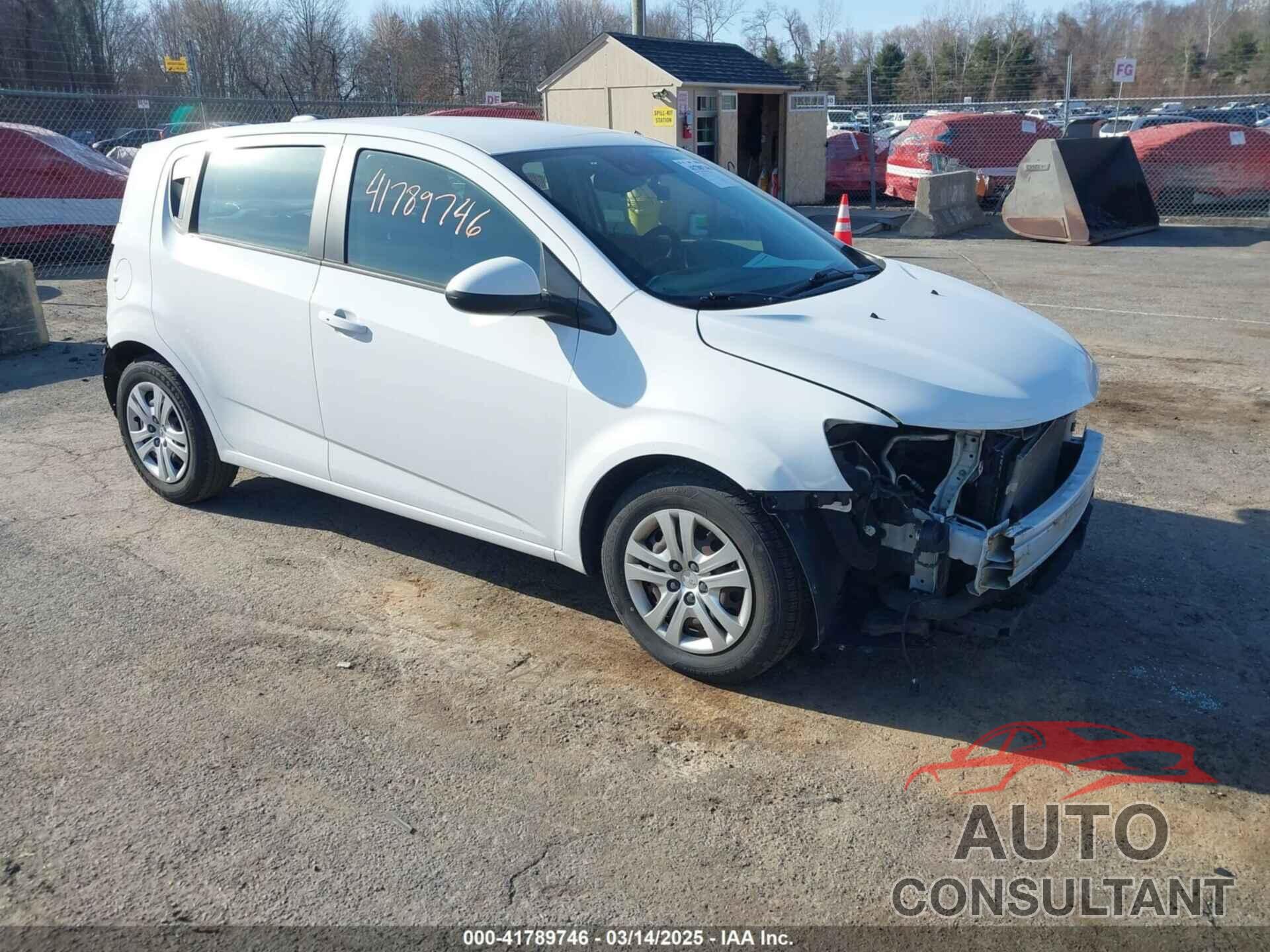 CHEVROLET SONIC 2020 - 1G1JG6SB8L4109586