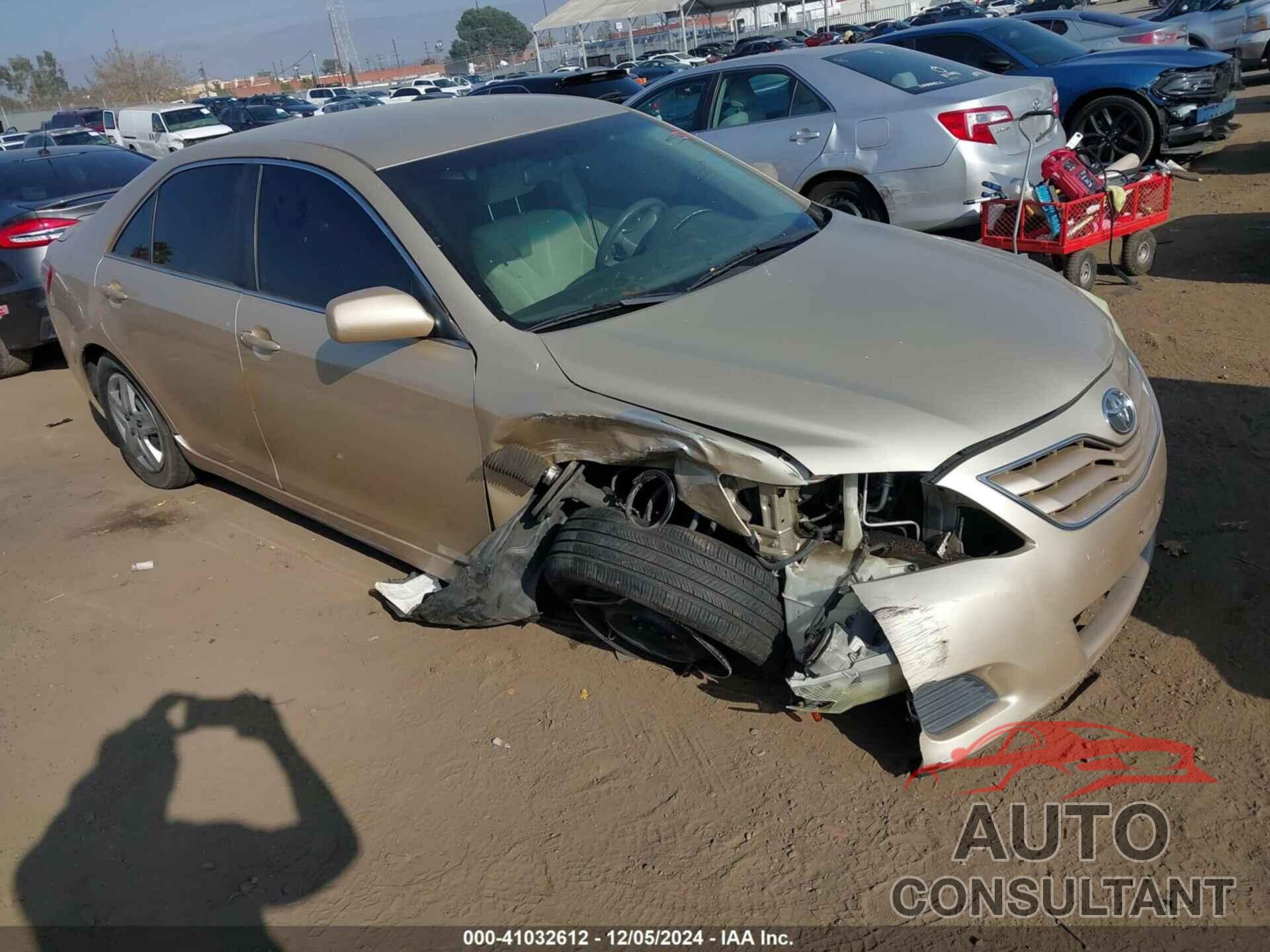 TOYOTA CAMRY 2010 - 4T4BF3EKXAR050578