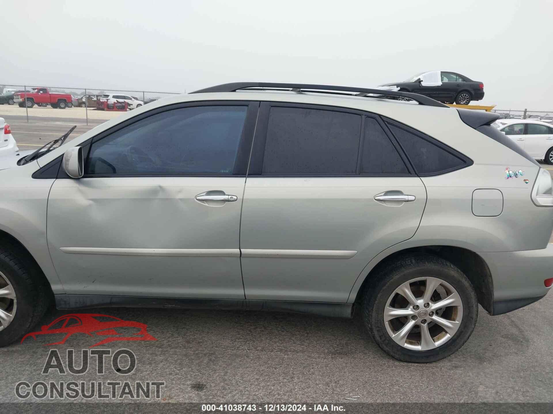 LEXUS RX 350 2009 - 2T2GK31U89C066337