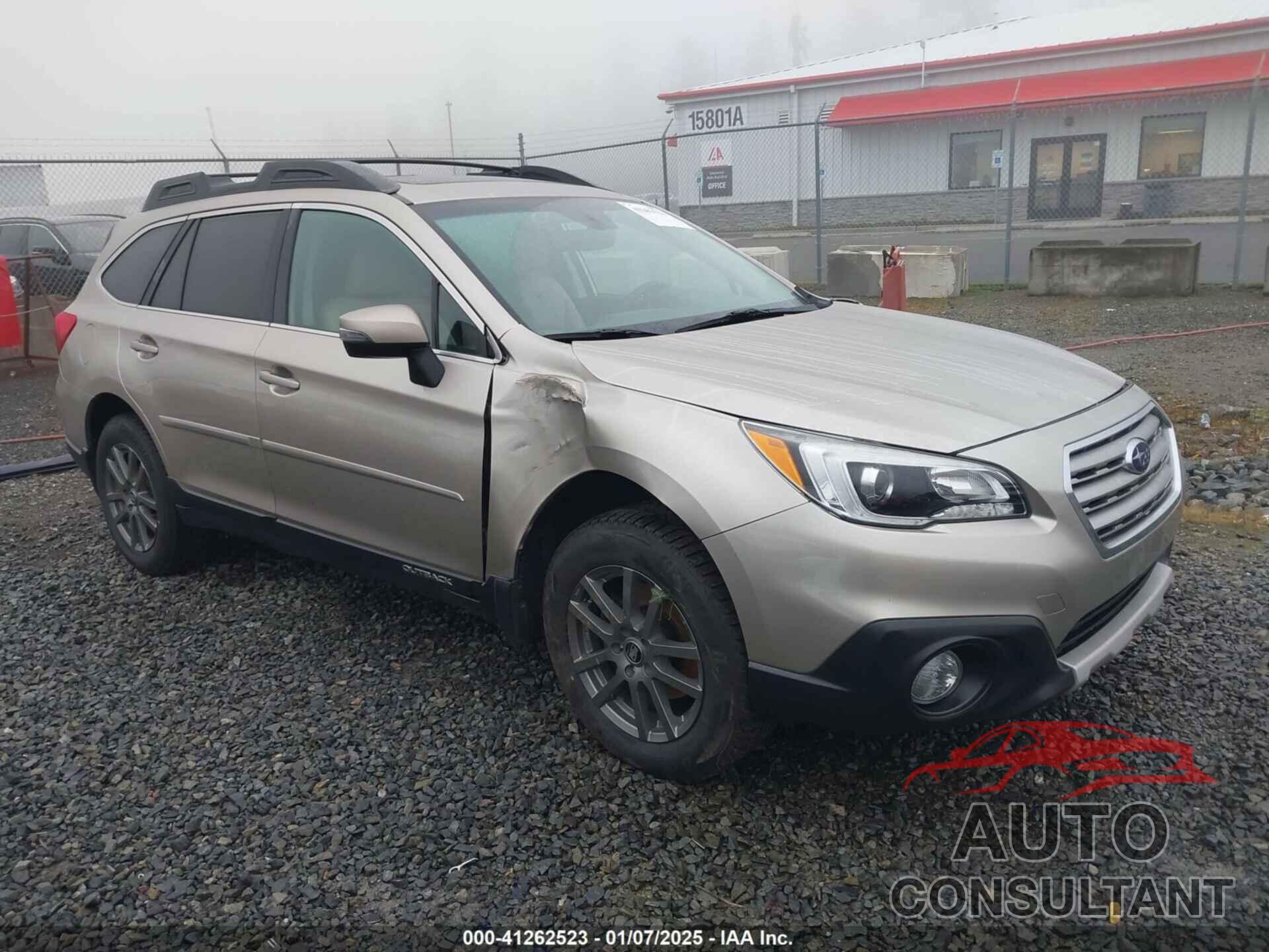 SUBARU OUTBACK 2017 - 4S4BSENC9H3309202