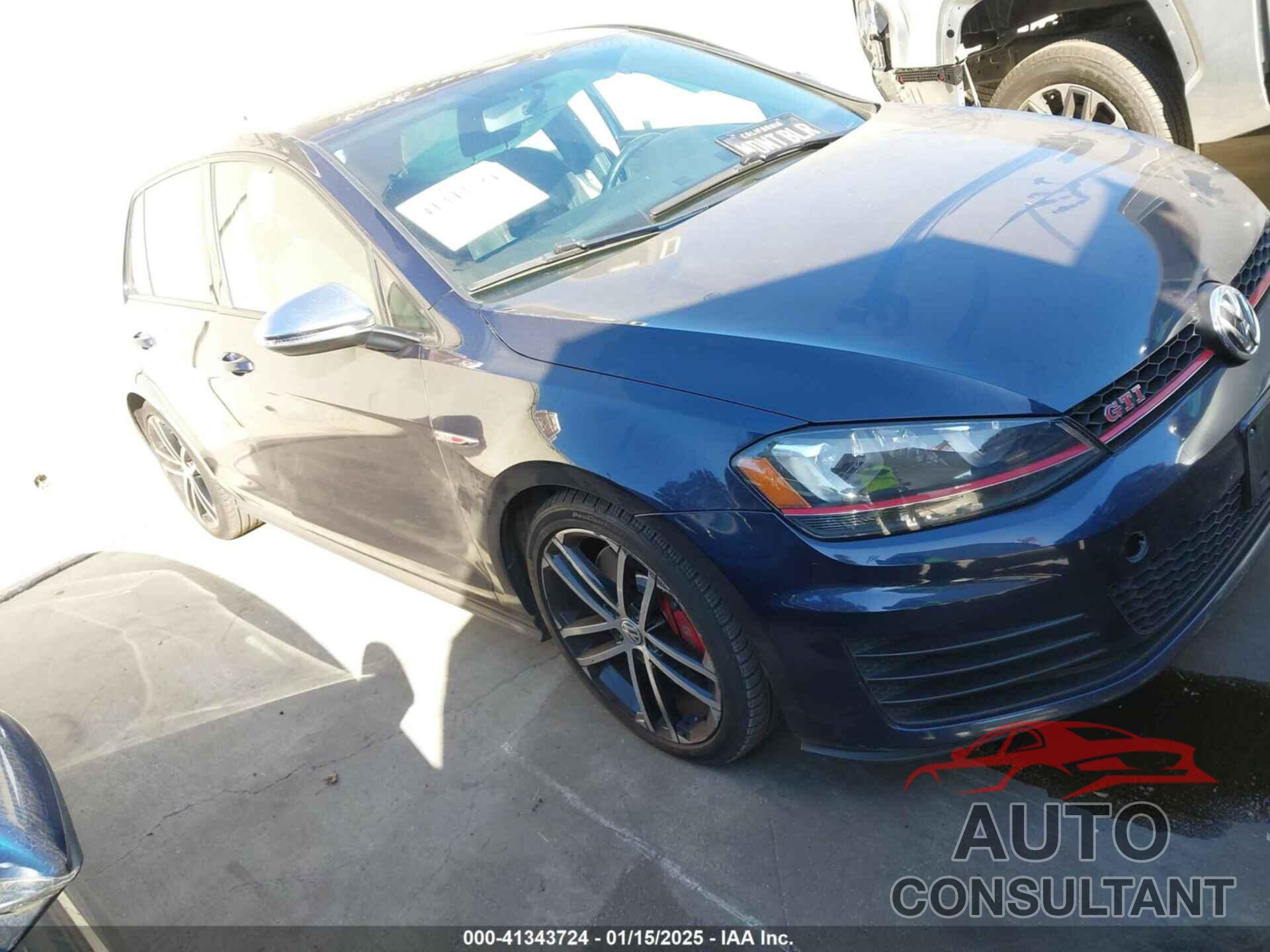 VOLKSWAGEN GOLF GTI 2017 - 3VW547AU4HM053973