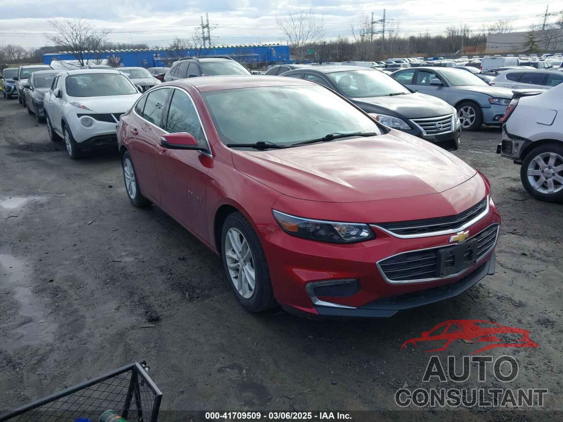CHEVROLET MALIBU 2017 - 1G1ZE5ST9HF240243