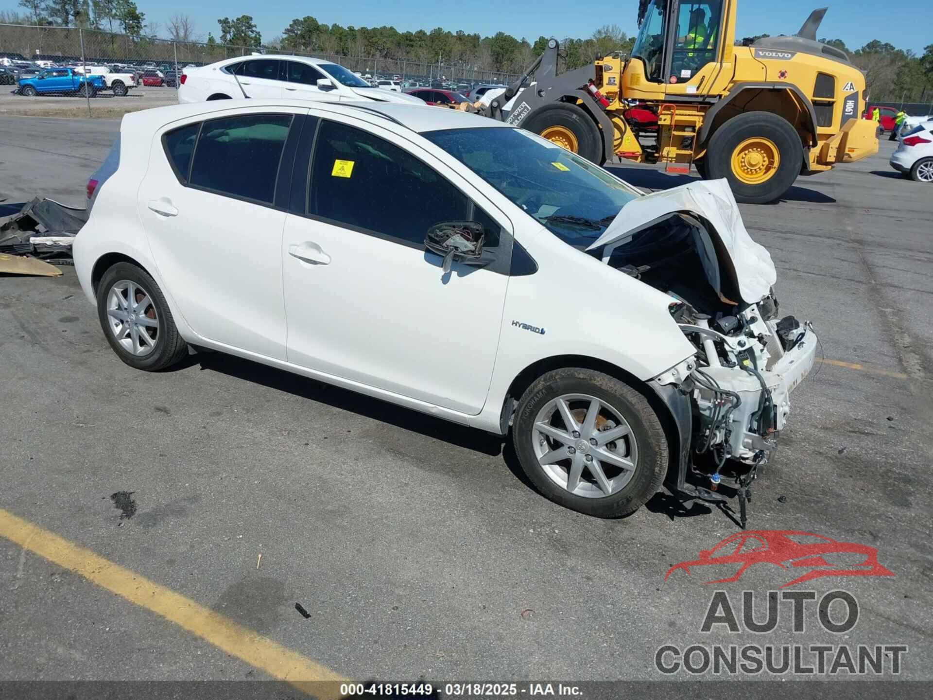 TOYOTA PRIUS C 2012 - JTDKDTB31C1514881