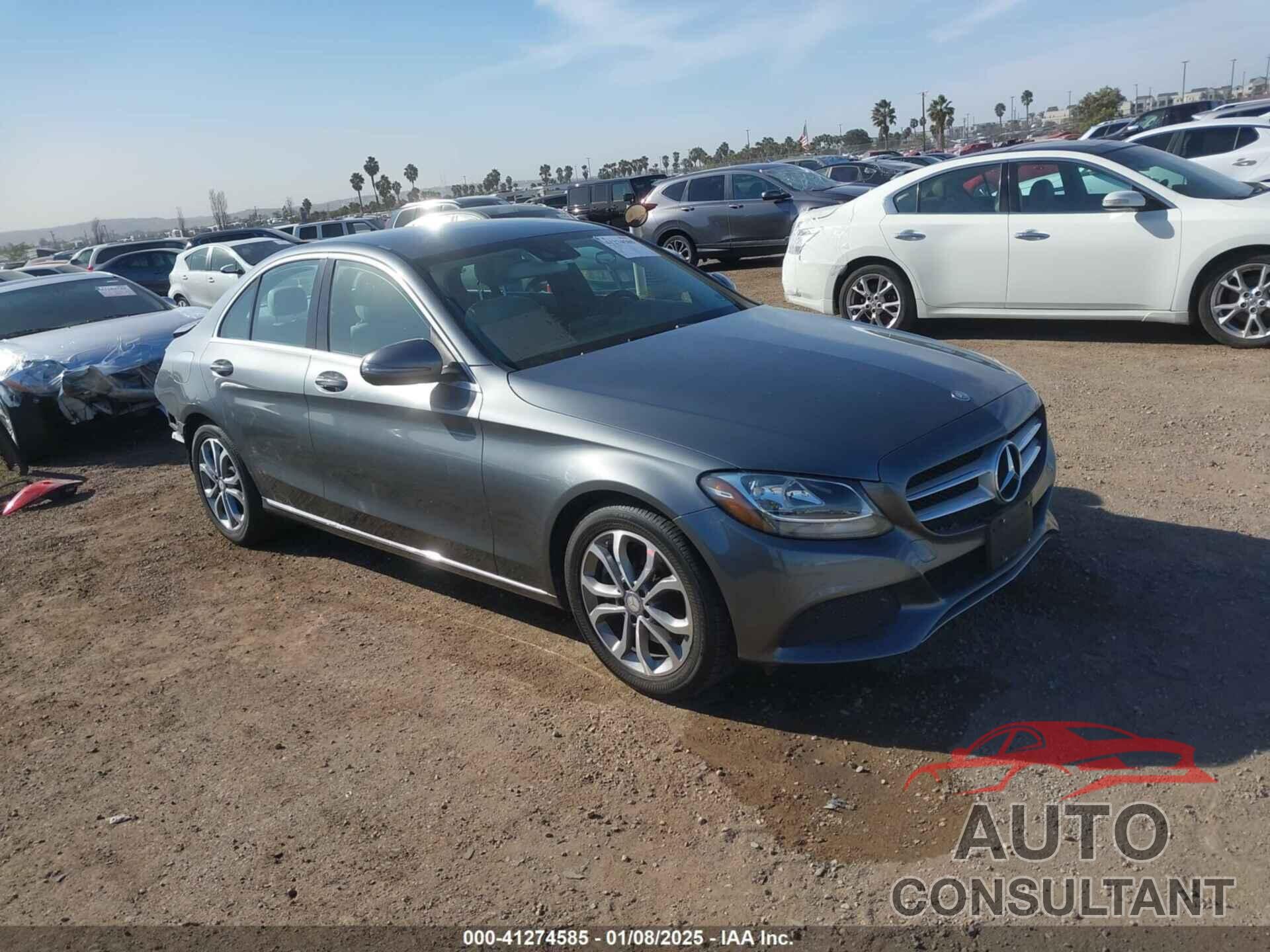MERCEDES-BENZ C 300 2017 - 55SWF4JBXHU204350