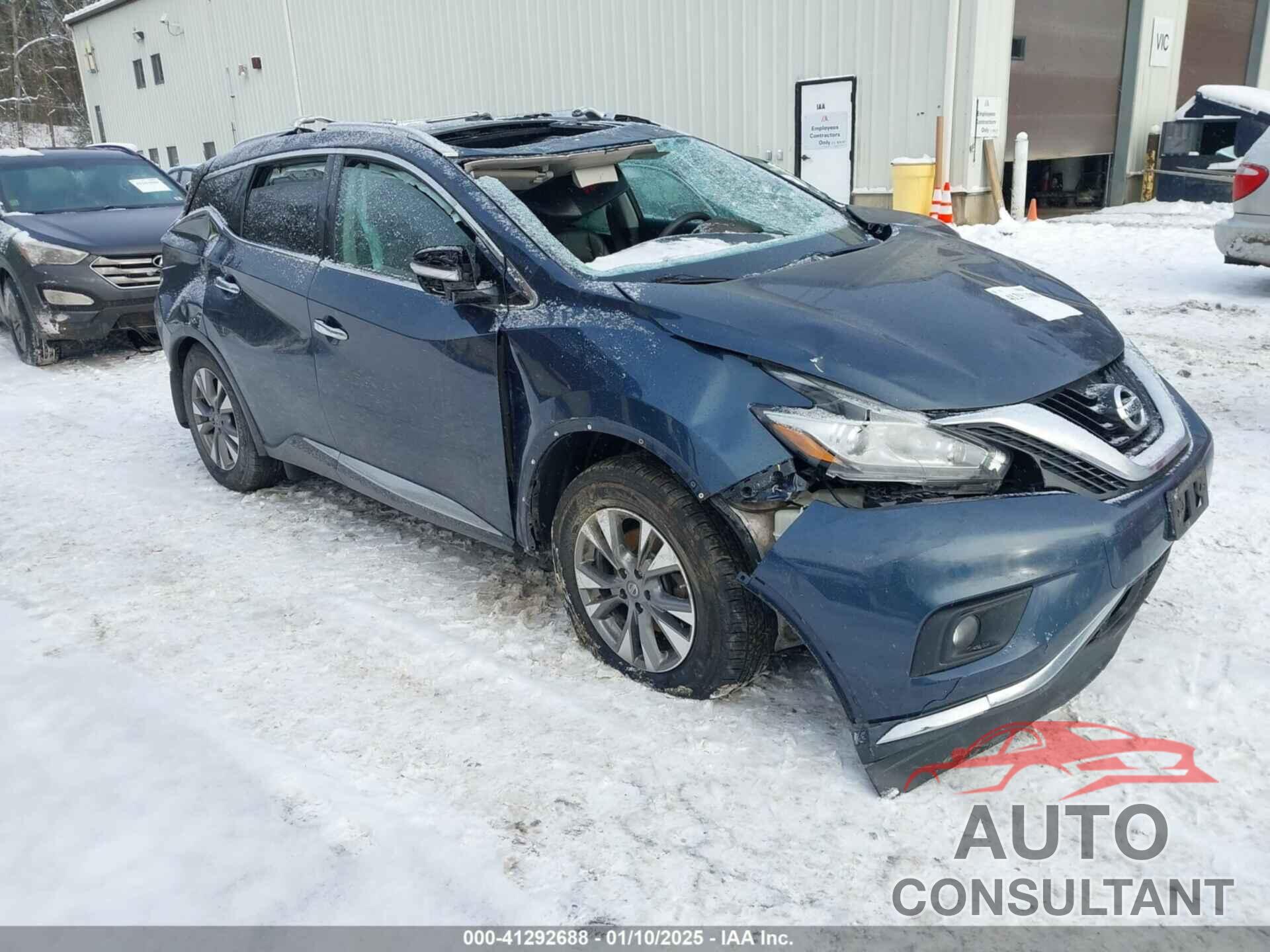 NISSAN MURANO 2015 - 5N1AZ2MH9FN257221