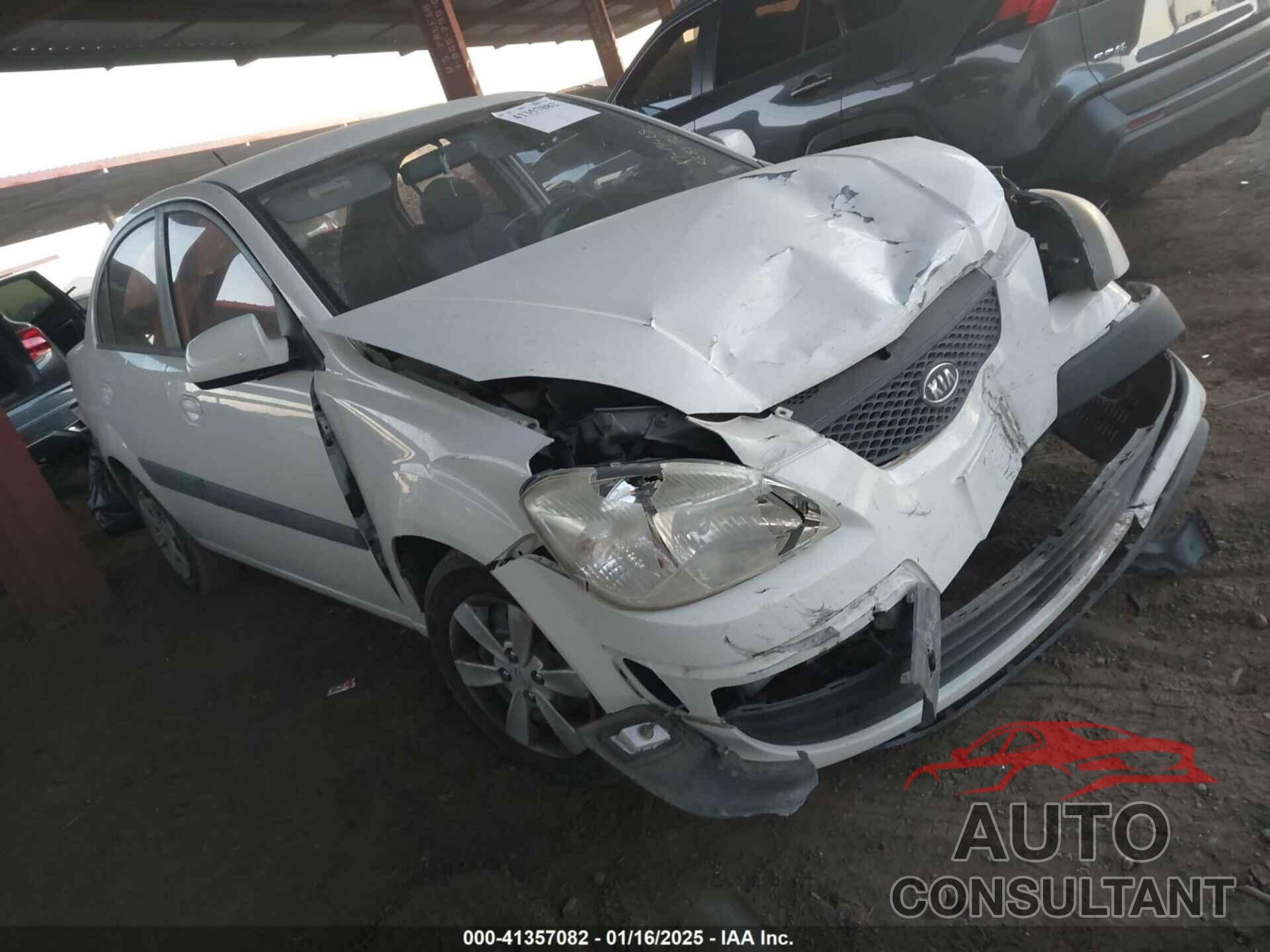 KIA RIO 2009 - KNADE223396568496