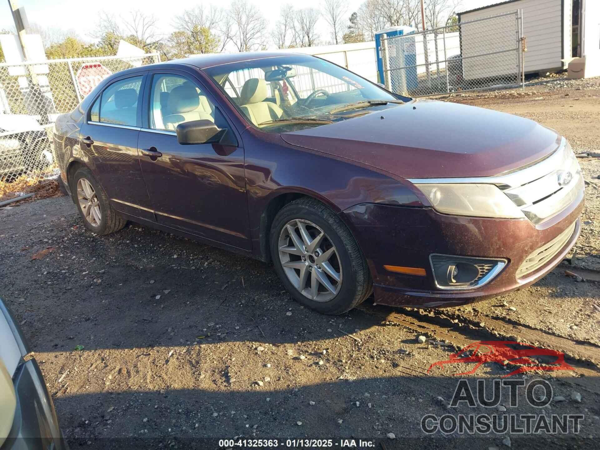 FORD FUSION 2011 - 3FAHP0JAXBR323258