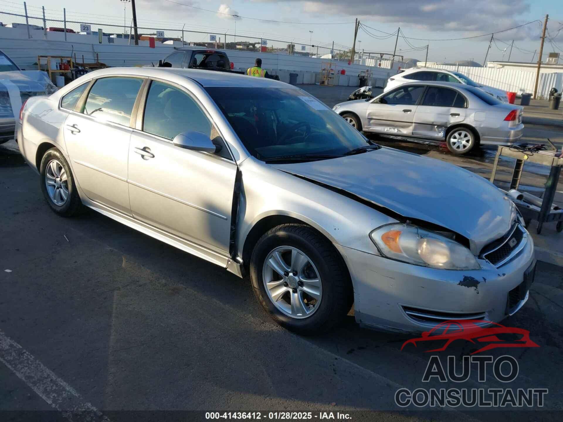 CHEVROLET IMPALA 2013 - 2G1WF5E36D1231660