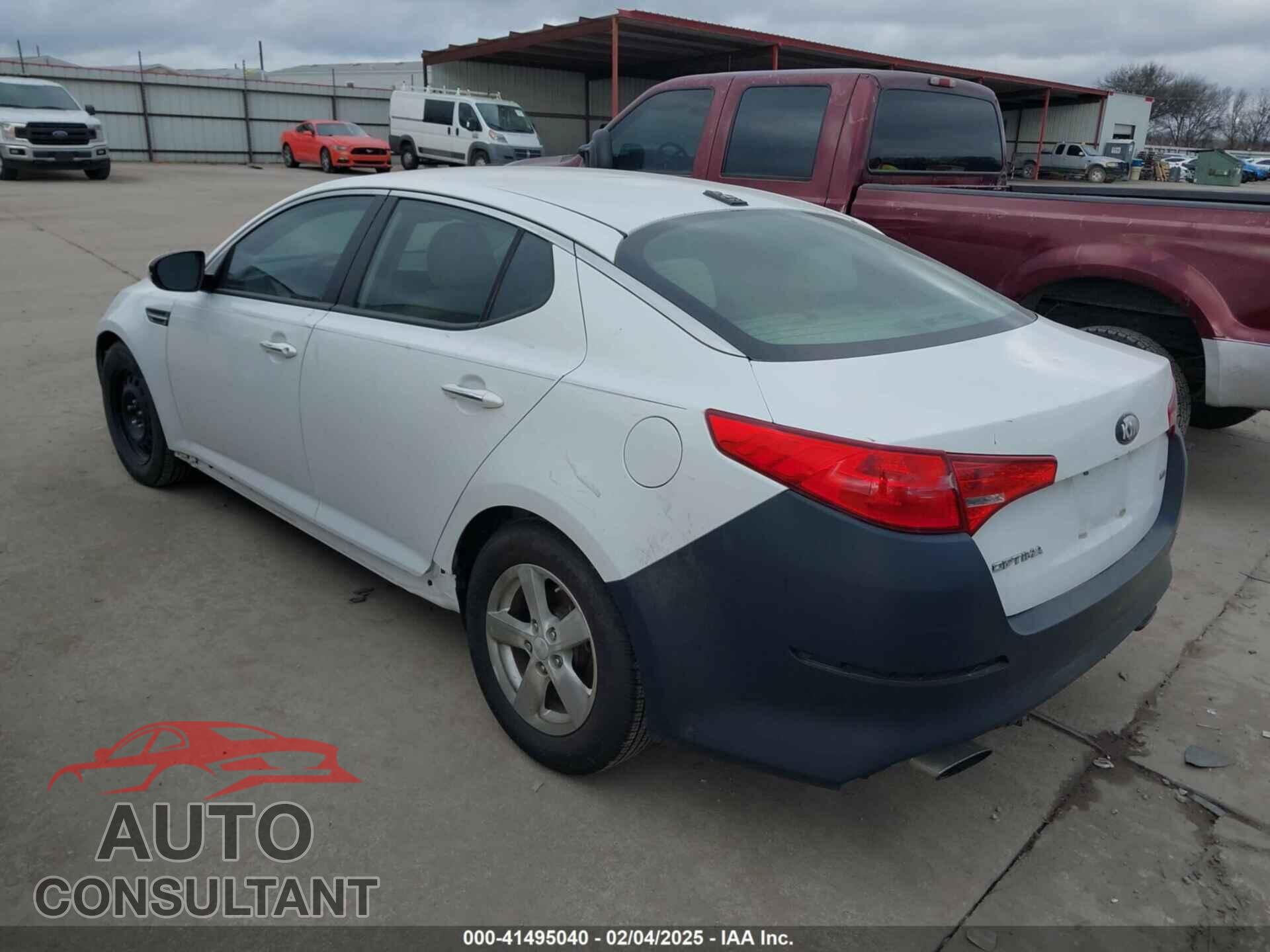 KIA OPTIMA 2015 - KNAGM4A71F5550497