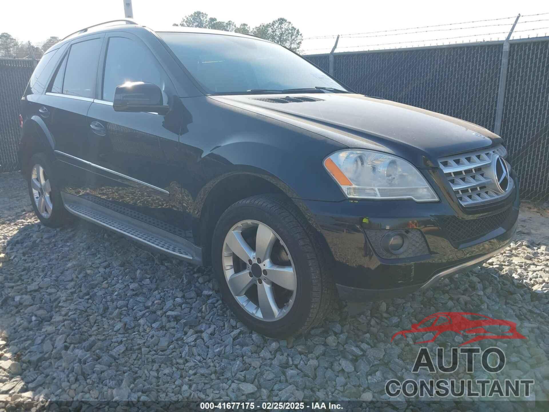 MERCEDES-BENZ ML 350 2011 - 4JGBB5GB5BA678050
