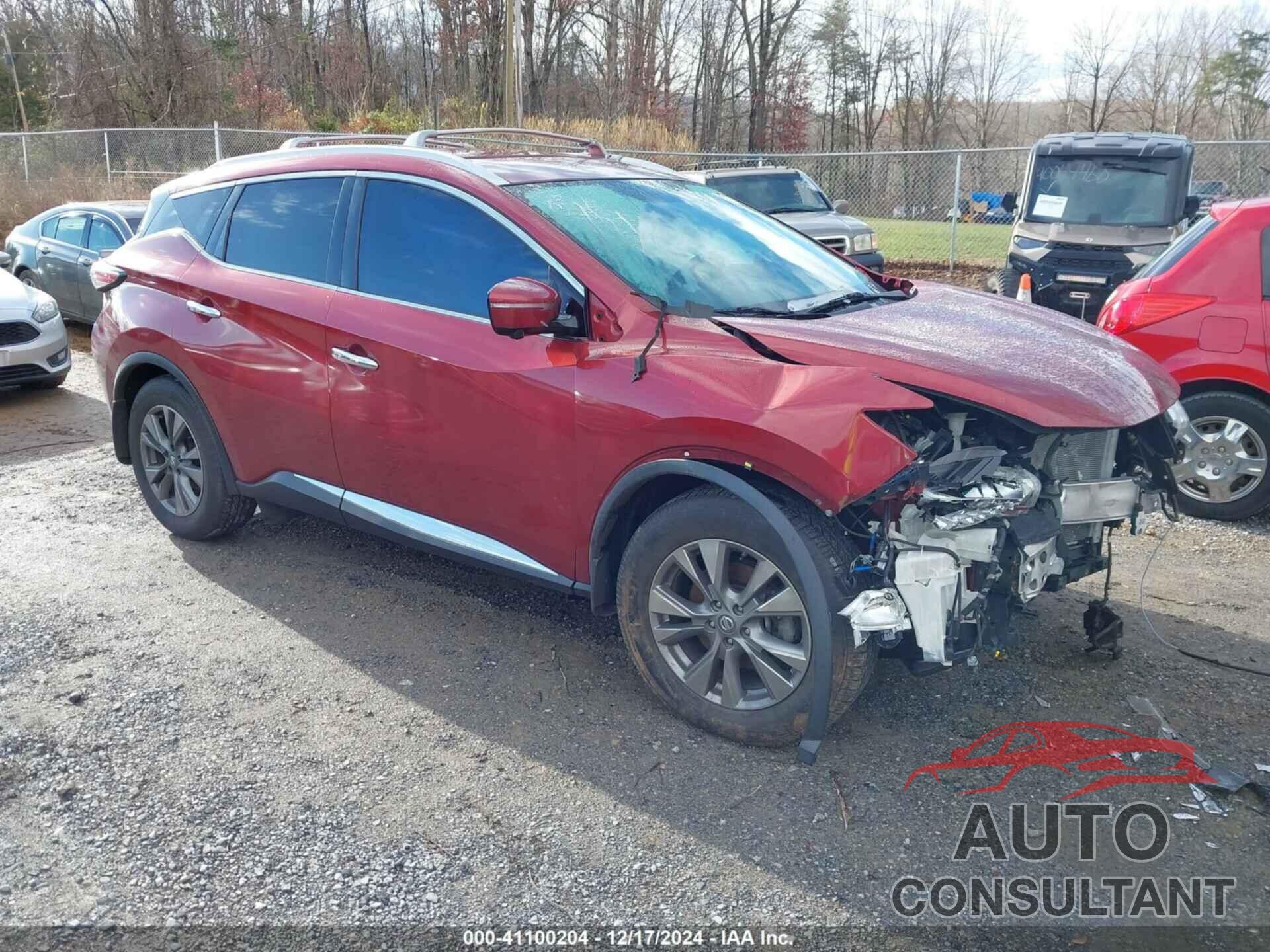 NISSAN MURANO 2015 - 5N1AZ2MG6FN281581