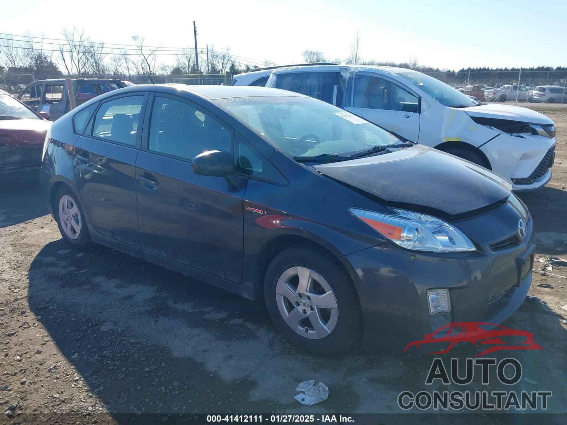 TOYOTA PRIUS 2011 - JTDKN3DUXB0283308