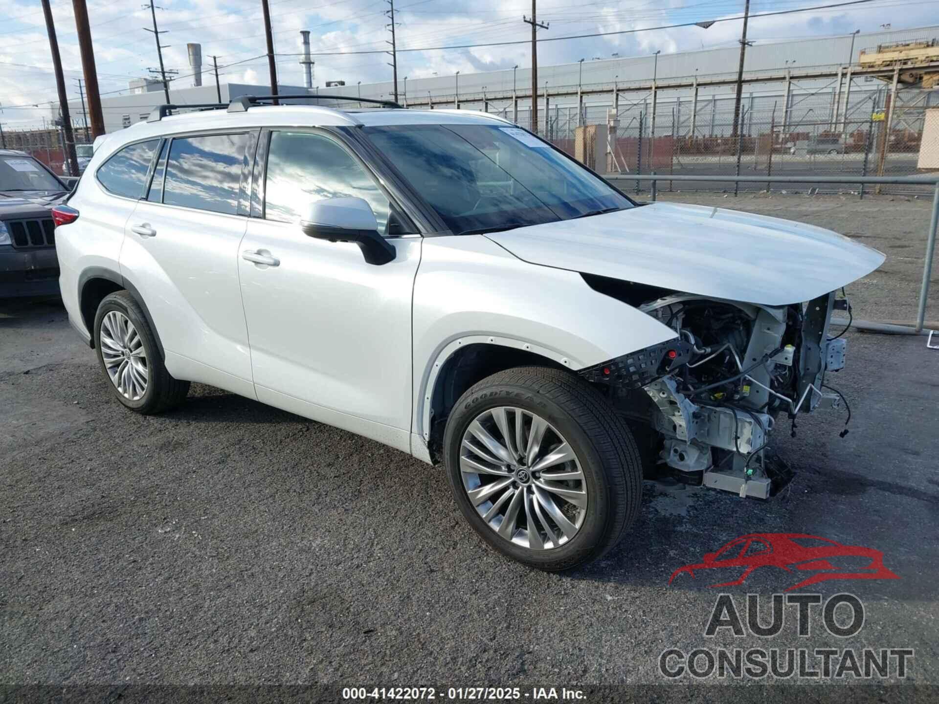 TOYOTA HIGHLANDER 2023 - 5TDFARAH3PS018516