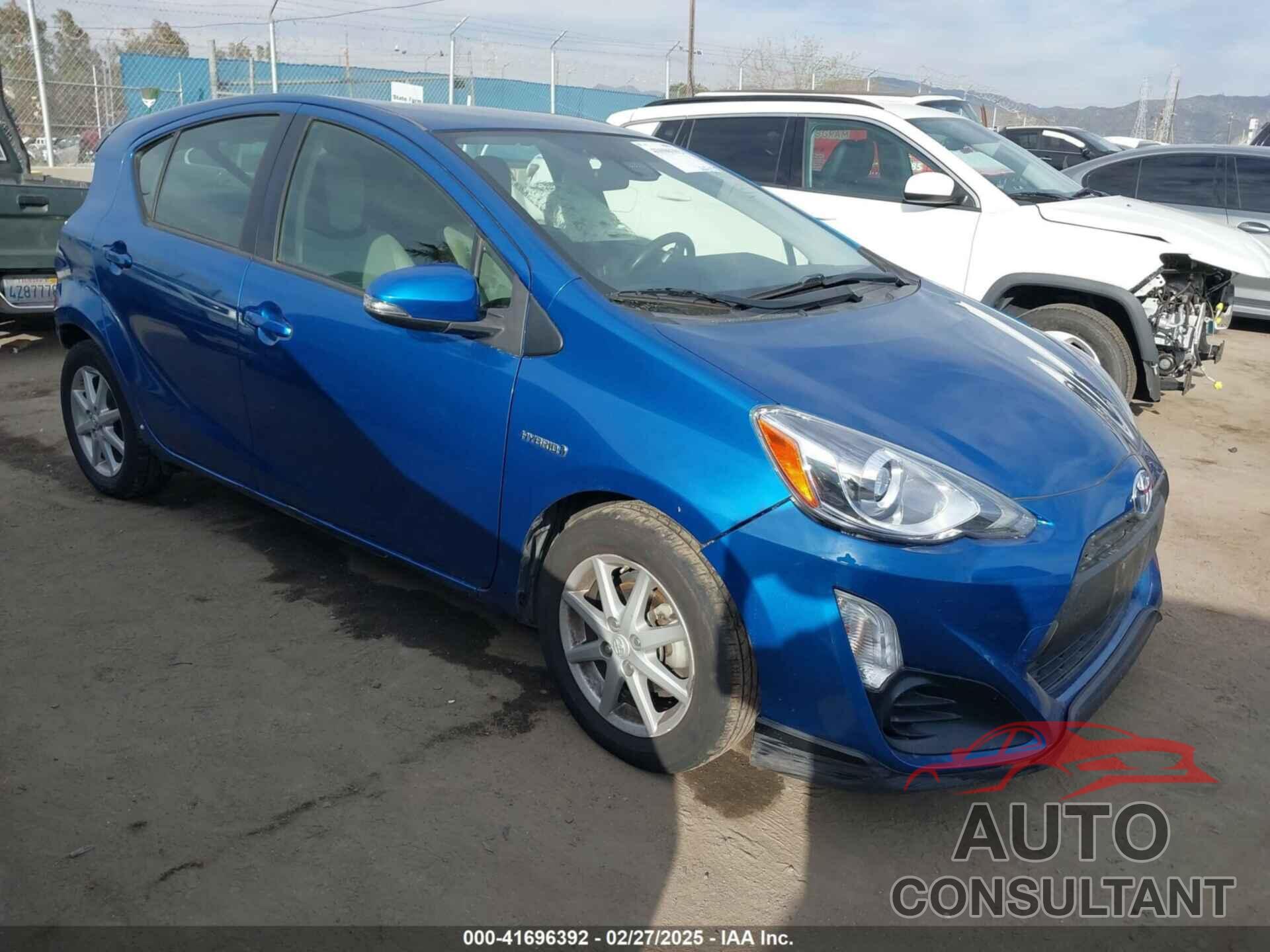 TOYOTA PRIUS C 2017 - JTDKDTB3XH1598030