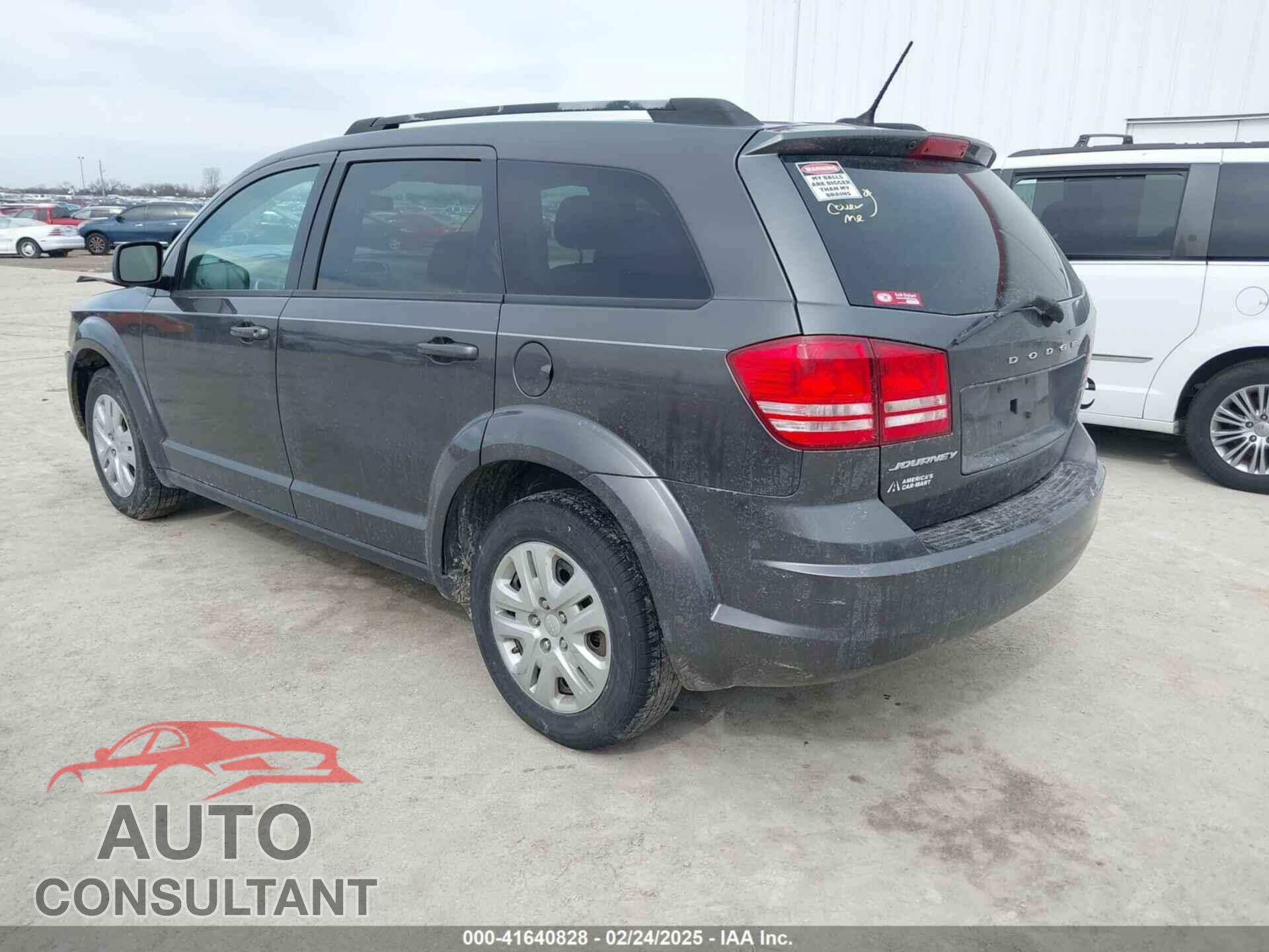 DODGE JOURNEY 2017 - 3C4PDCABXHT694909