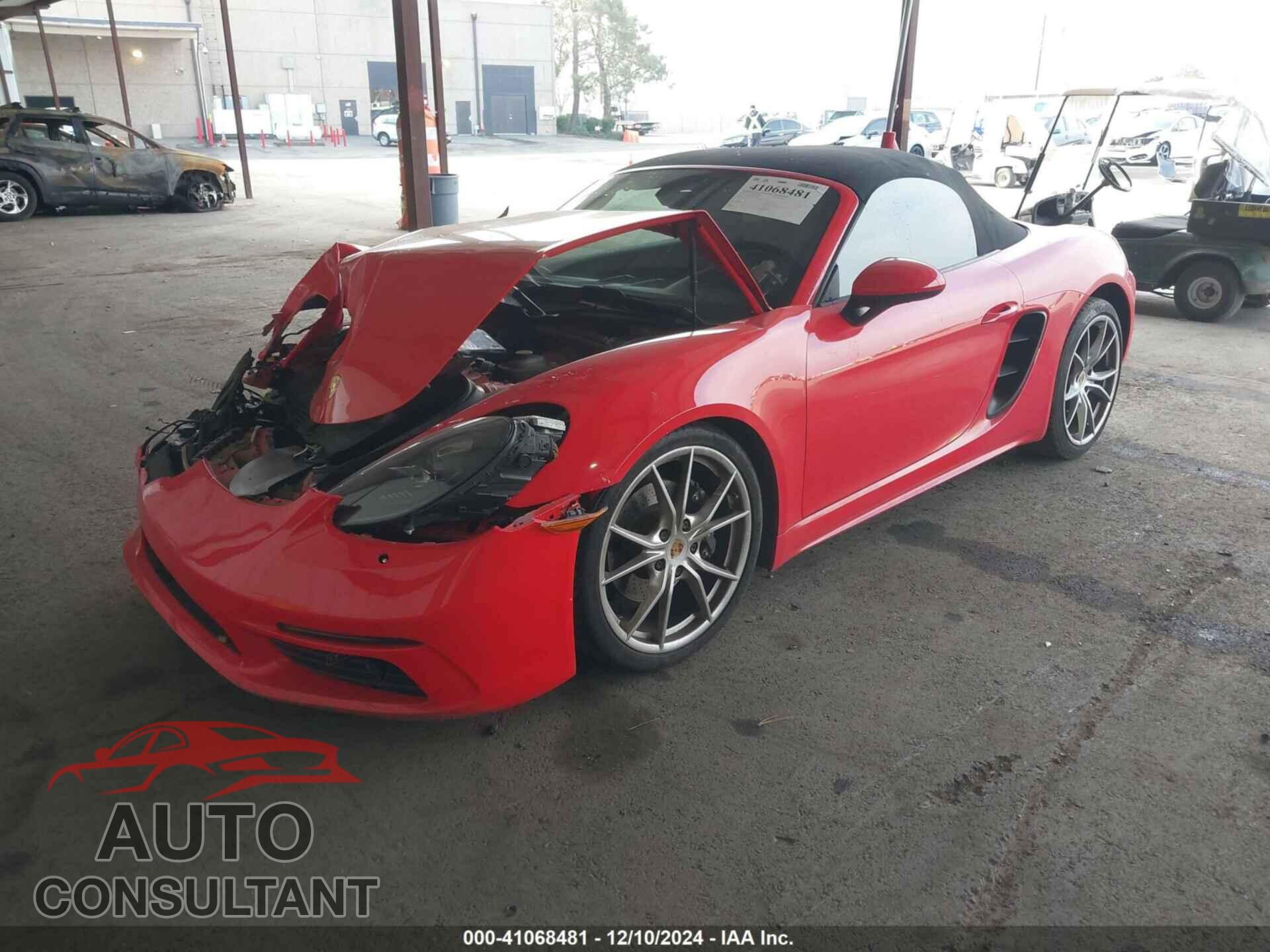 PORSCHE 718 BOXSTER 2019 - WP0CA2A84KS210831