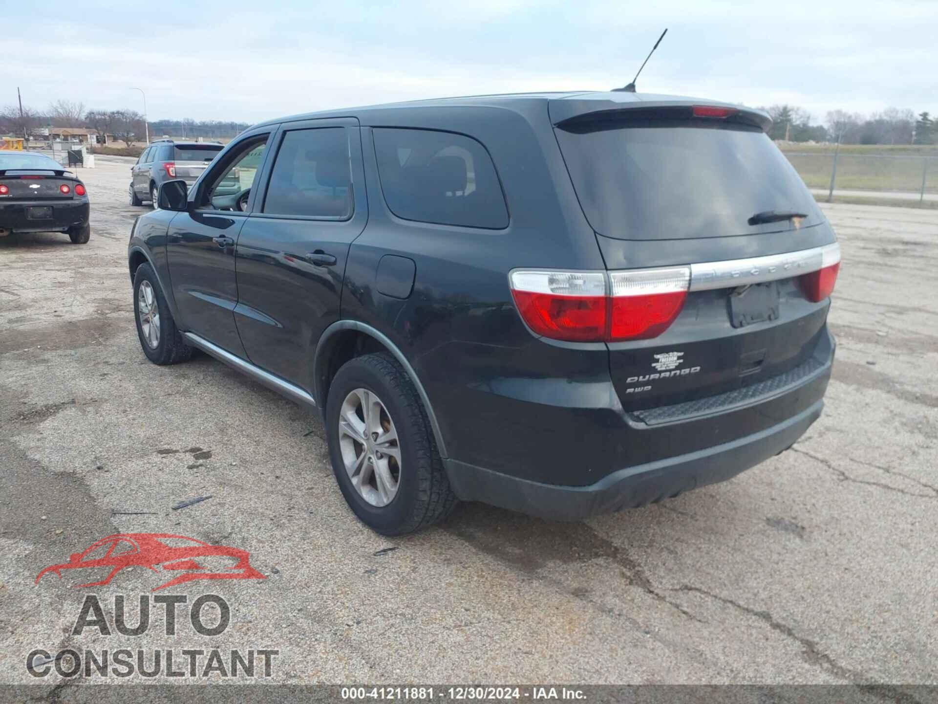 DODGE DURANGO 2011 - 1D4RE2GG6BC673435