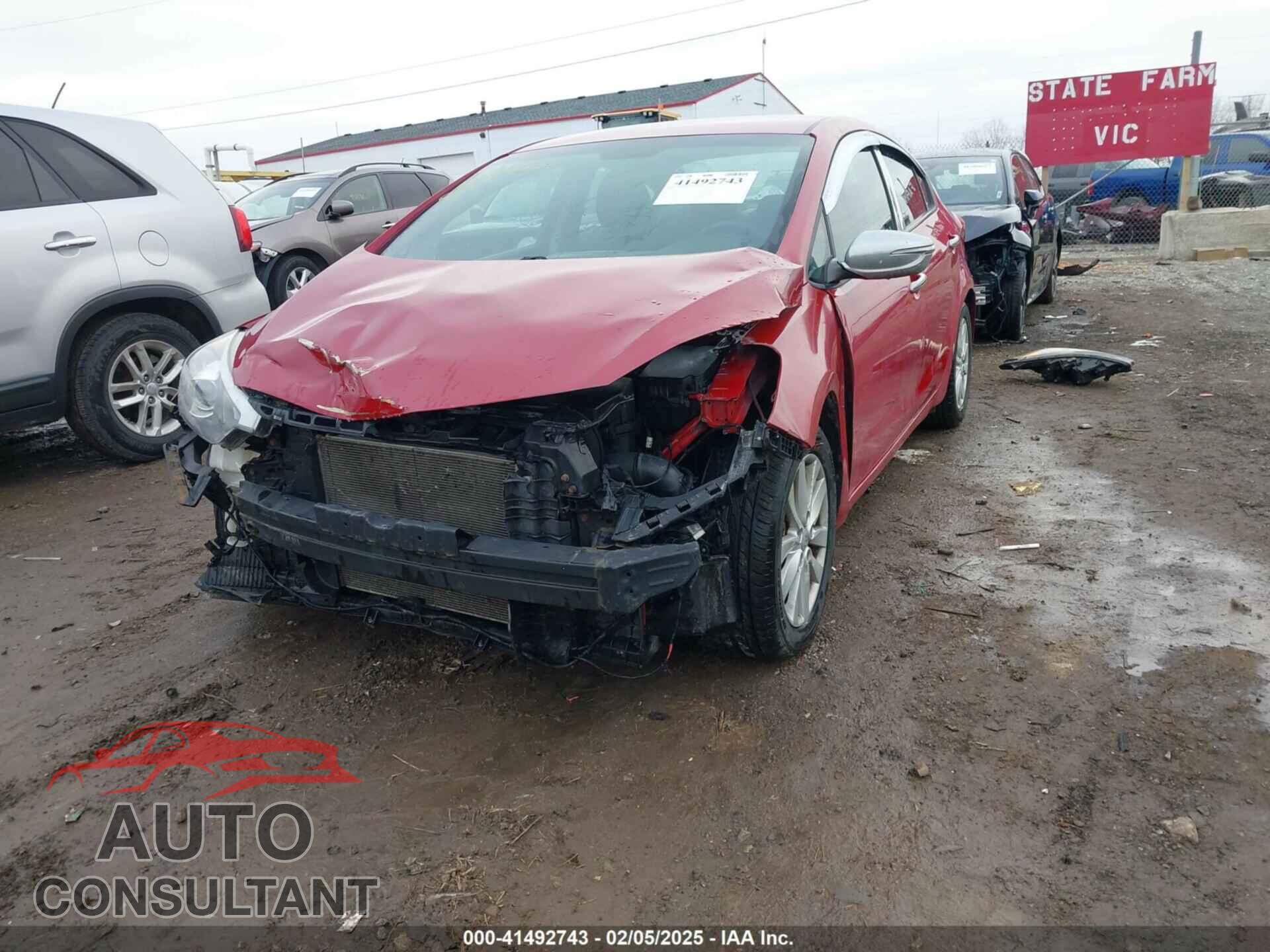 KIA FORTE 2016 - KNAFX4A67G5557885