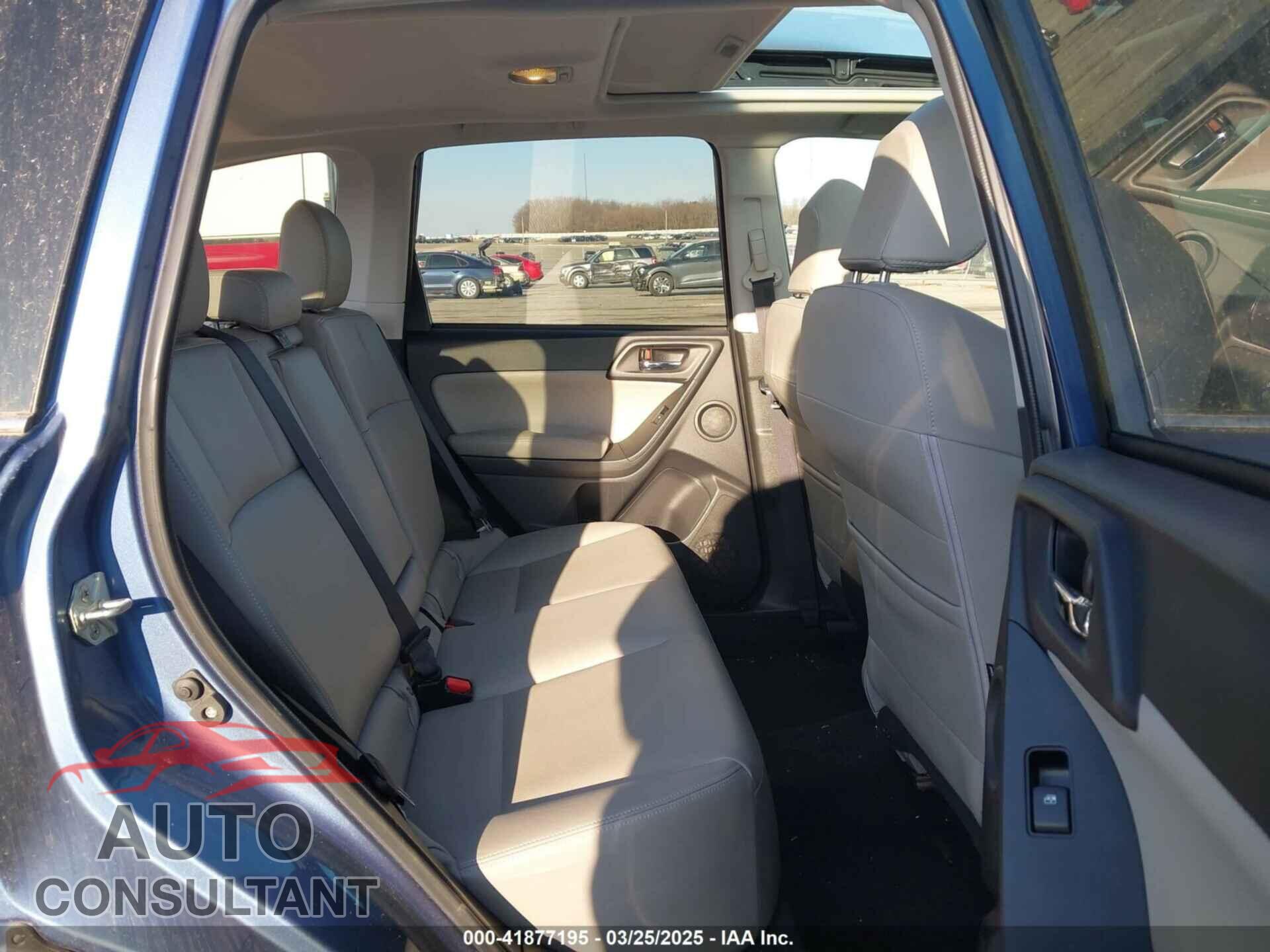 SUBARU FORESTER 2016 - JF2SJARC5GH411299