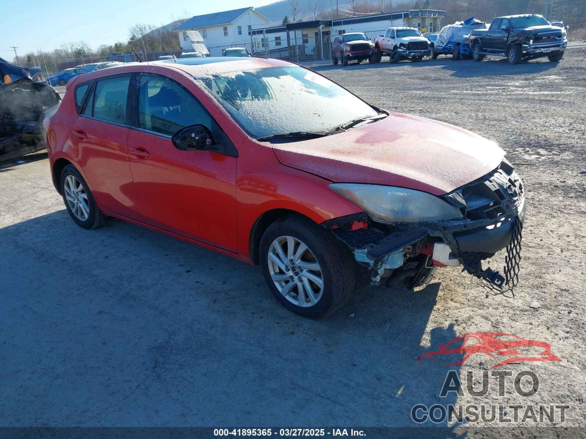 MAZDA MAZDA3 2013 - JM1BL1LP9D1742010