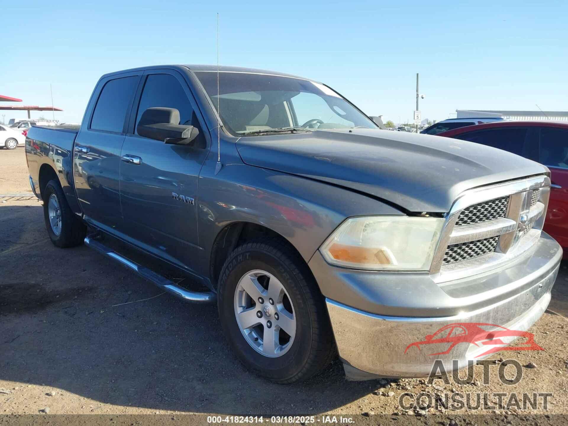 DODGE RAM 1500 2010 - 1D7RB1CP8AS155939