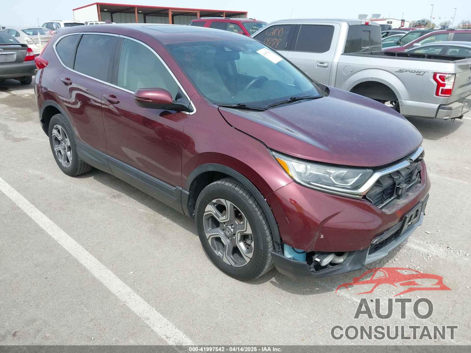 HONDA CR-V 2017 - 5J6RW2H81HL058621