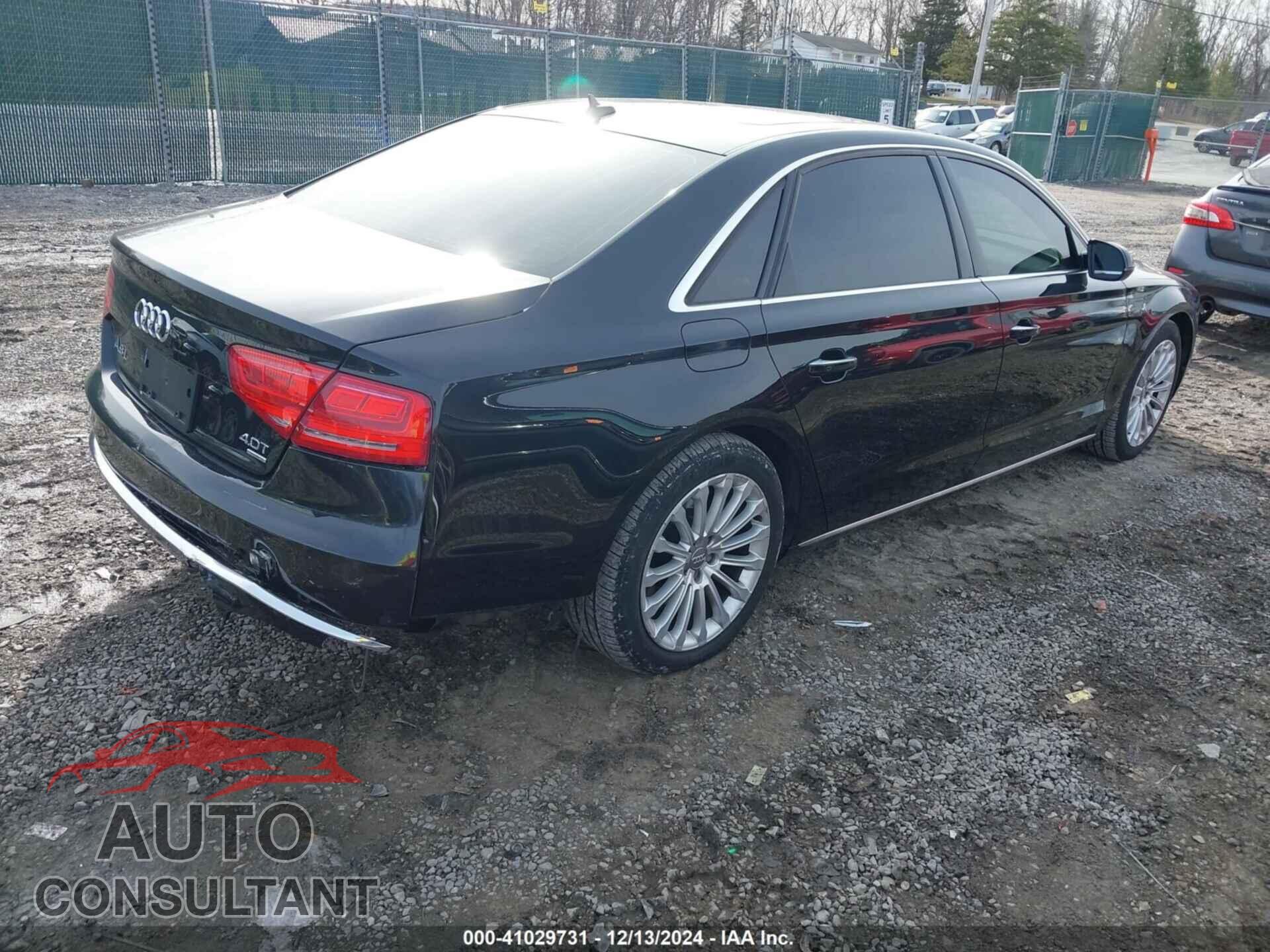 AUDI A8 L 2013 - WAUR2AFD1DN010950