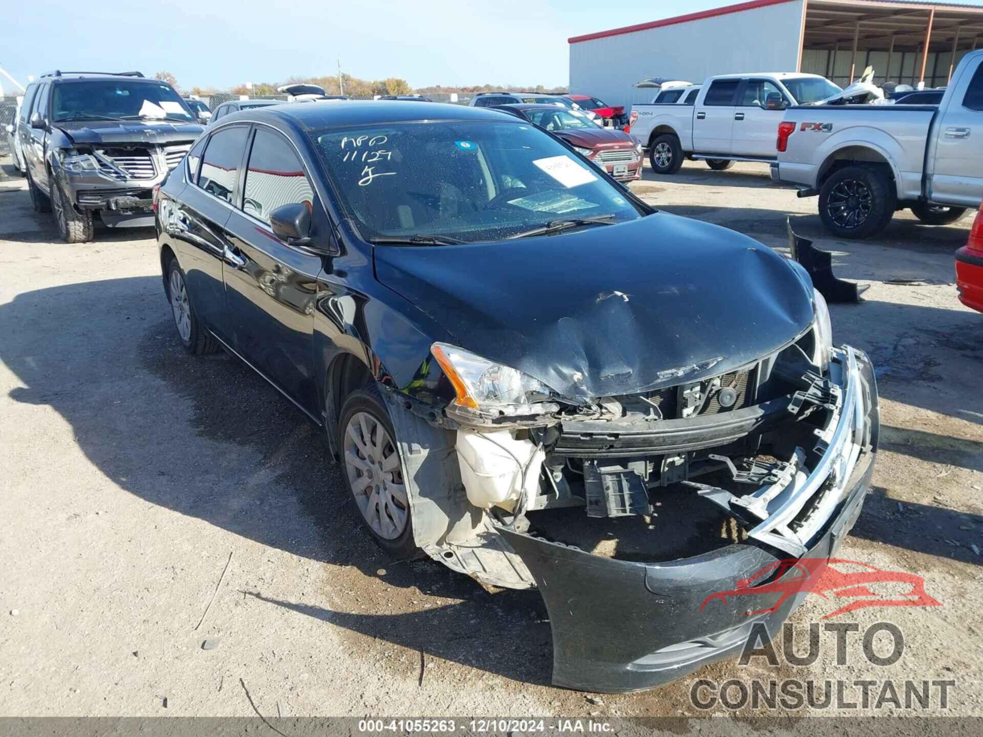 NISSAN SENTRA 2013 - 3N1AB7AP8DL631061