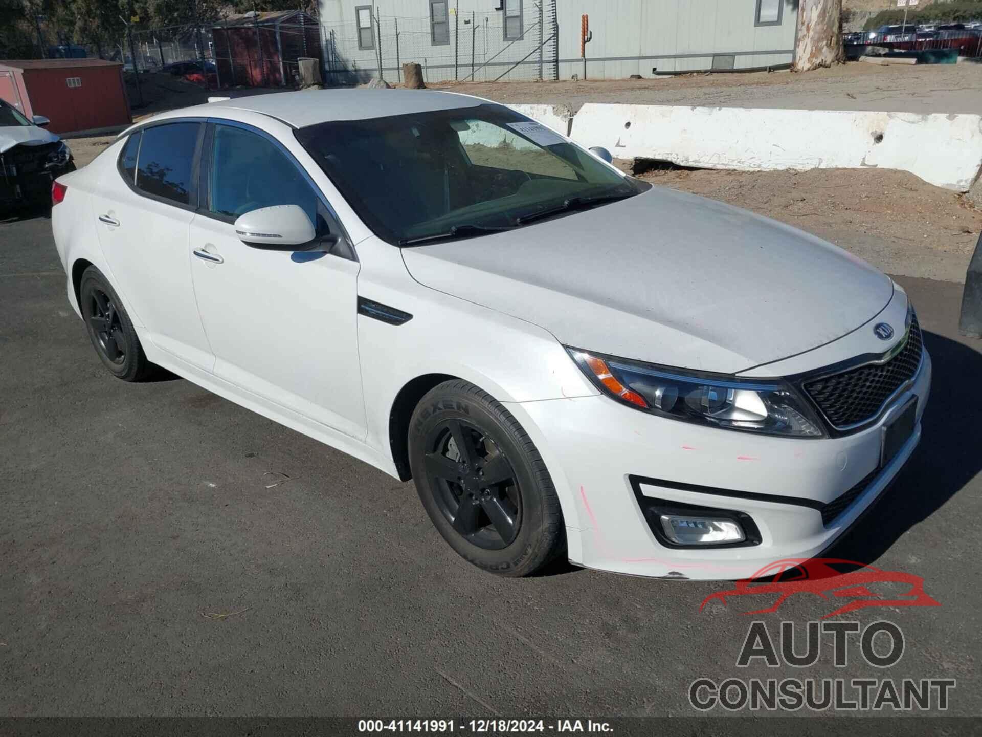 KIA OPTIMA 2014 - KNAGM4A74E5524927