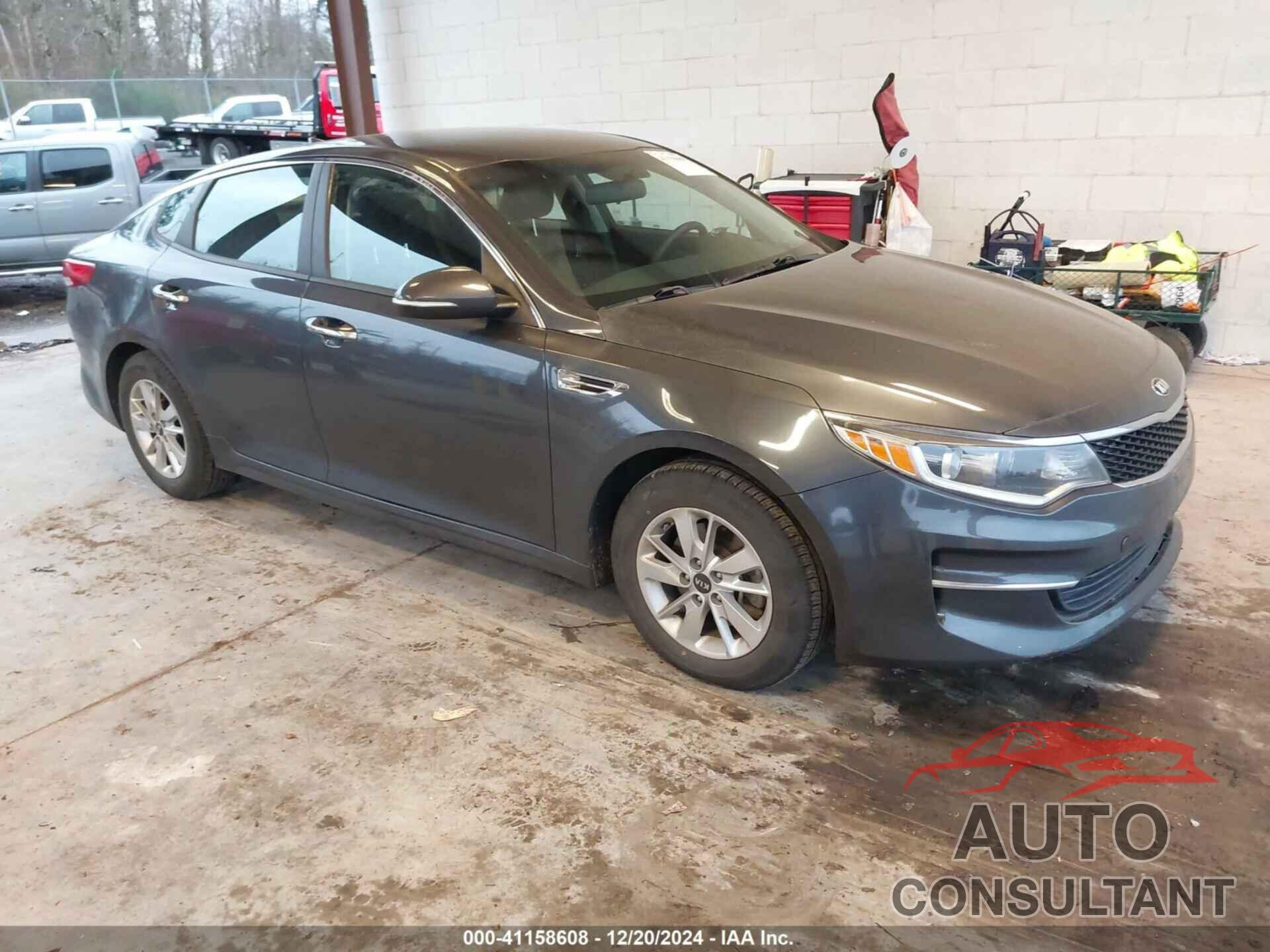 KIA OPTIMA 2018 - KNAGT4L39J5219690