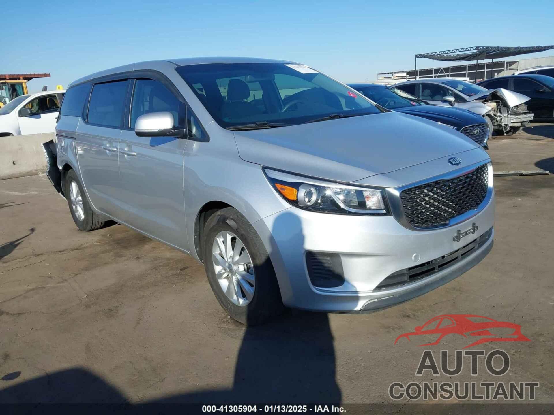 KIA SEDONA 2017 - KNDMA5C1XH6264254