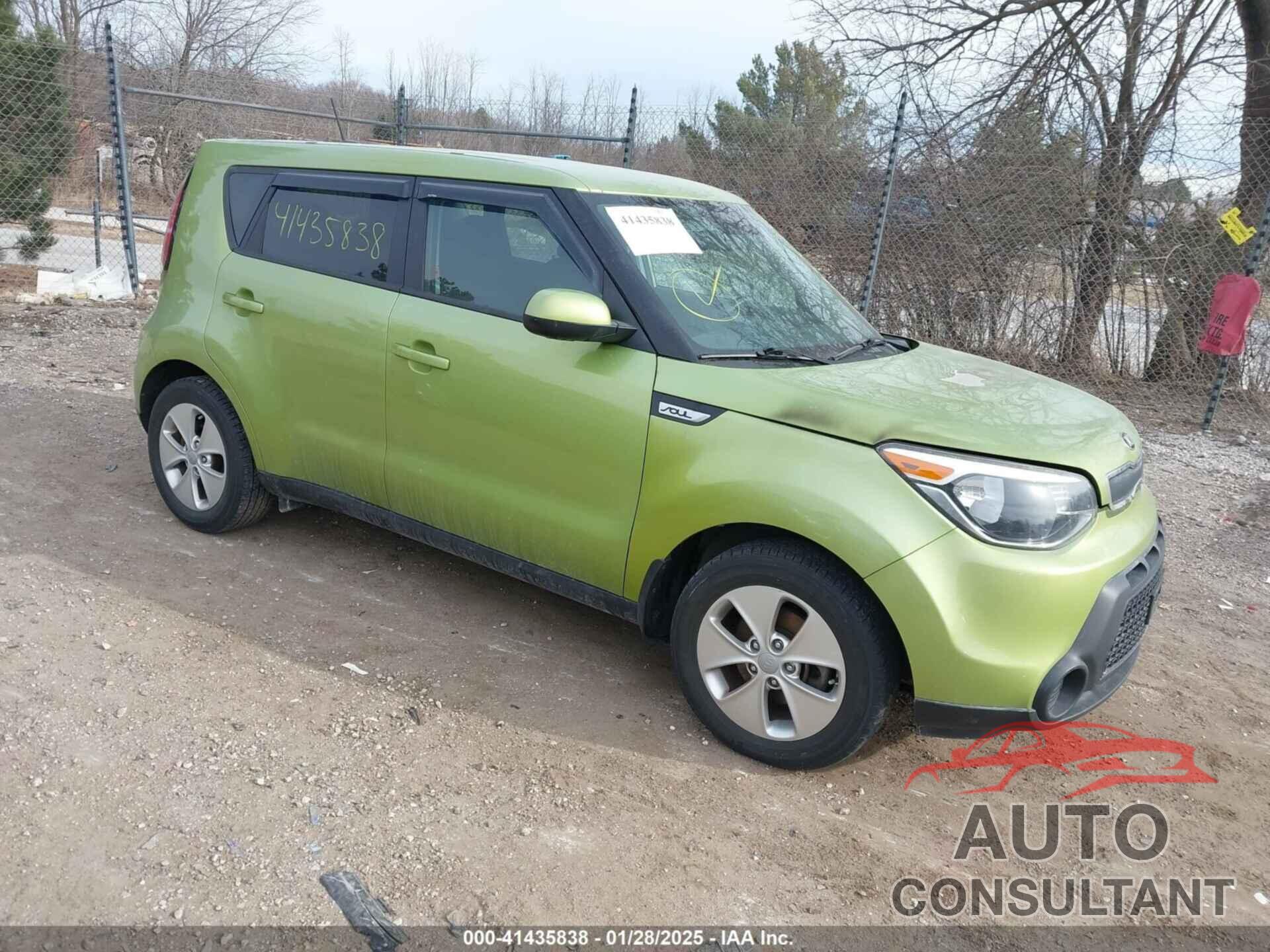 KIA SOUL 2016 - KNDJN2A20G7822073