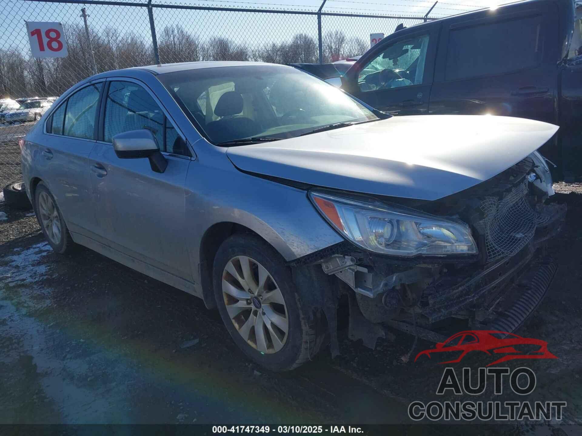 SUBARU LEGACY 2016 - 4S3BNAD66G3013746