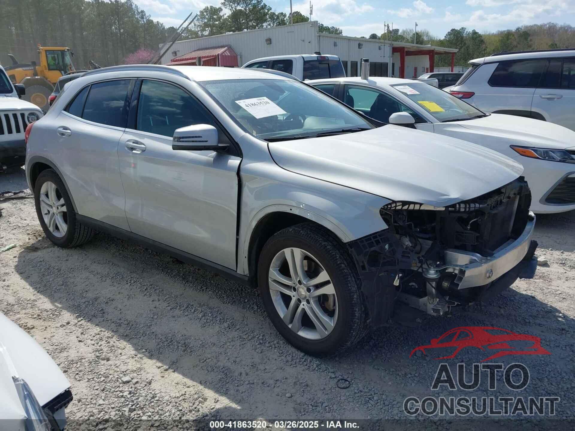 MERCEDES-BENZ GLA 250 2016 - WDCTG4EB2GJ256889